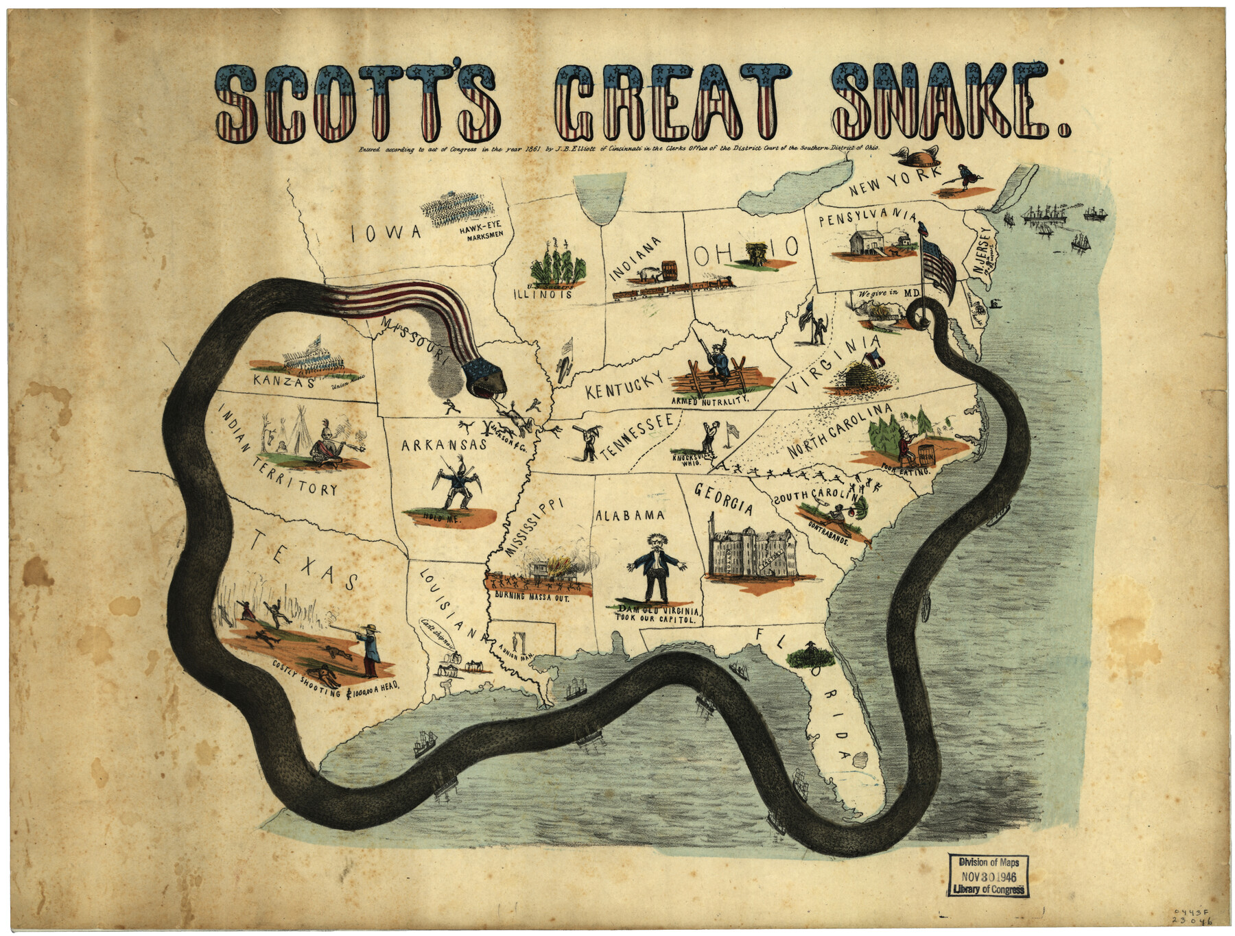 97347, Scott's Great Snake, Library of Congress