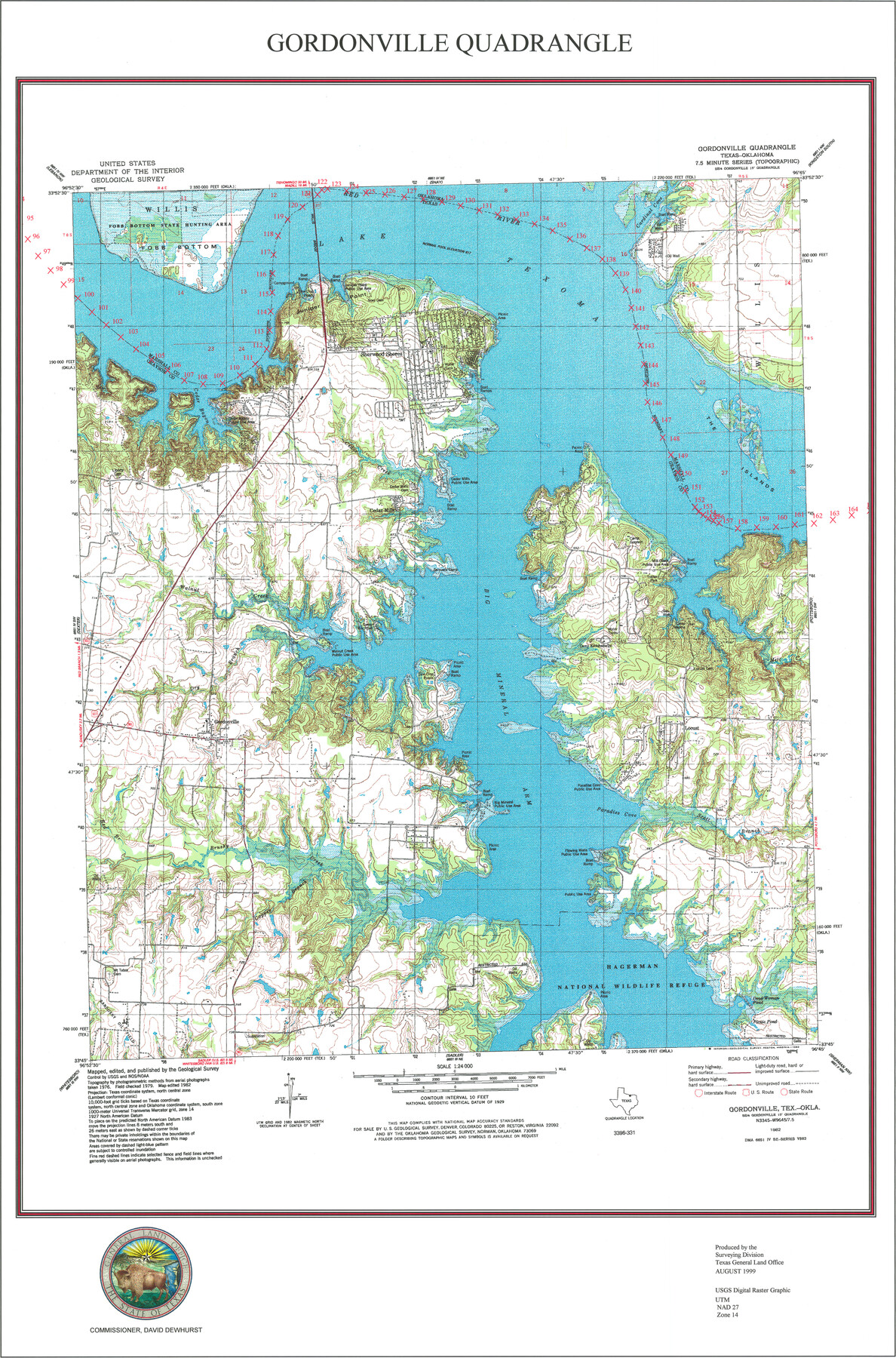 97362, Gordonville Quadrangle, General Map Collection