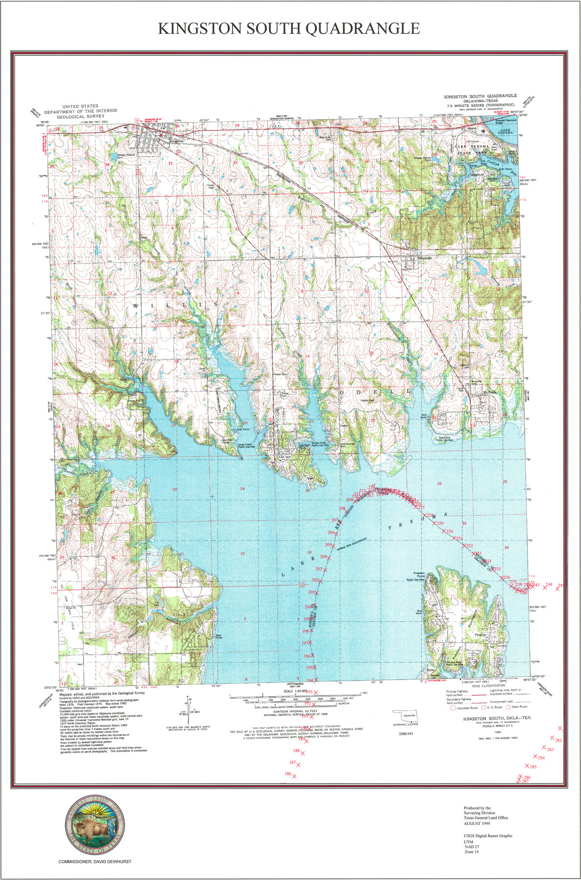 97364, Kingston South Quadrangle, General Map Collection