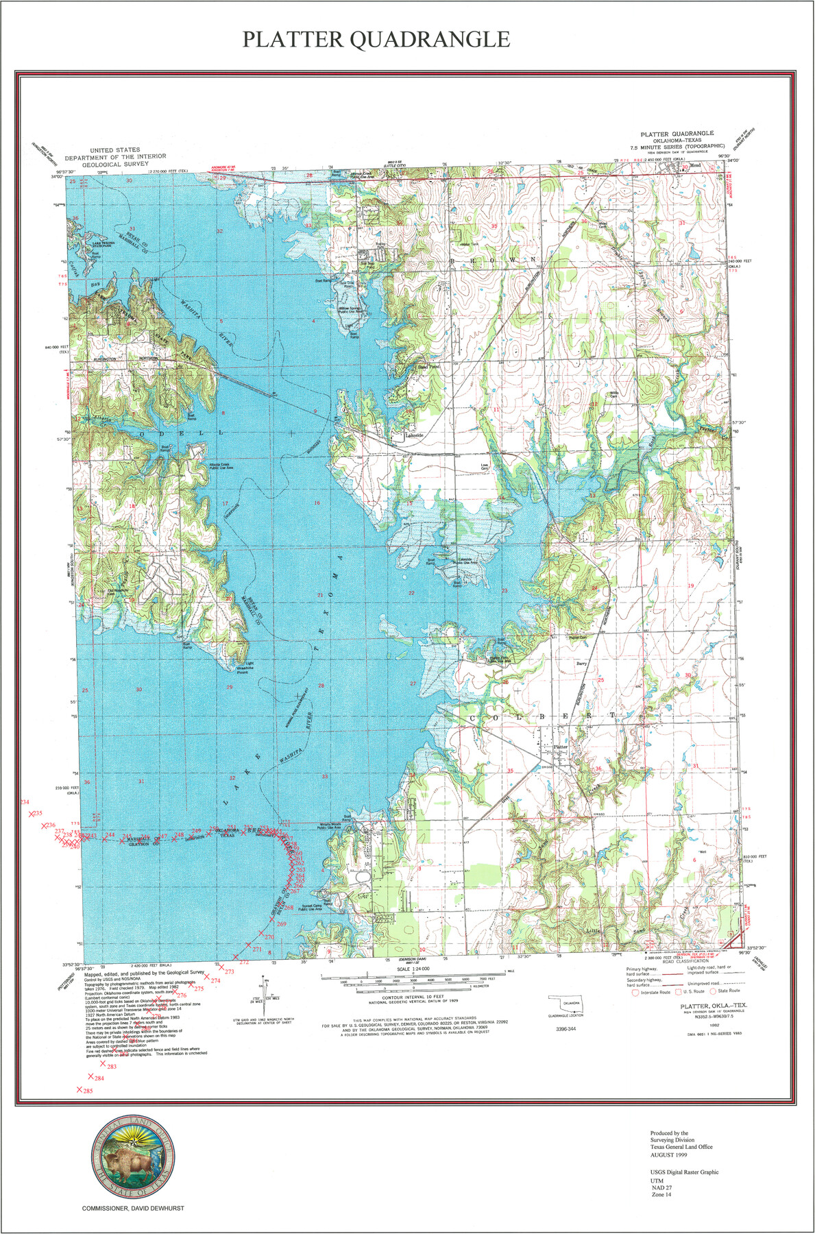 97365, Platter Quadrangle, General Map Collection