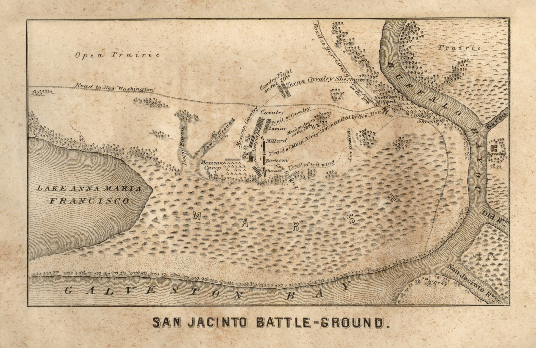 97394, San Jacinto Battle-Ground, General Map Collection