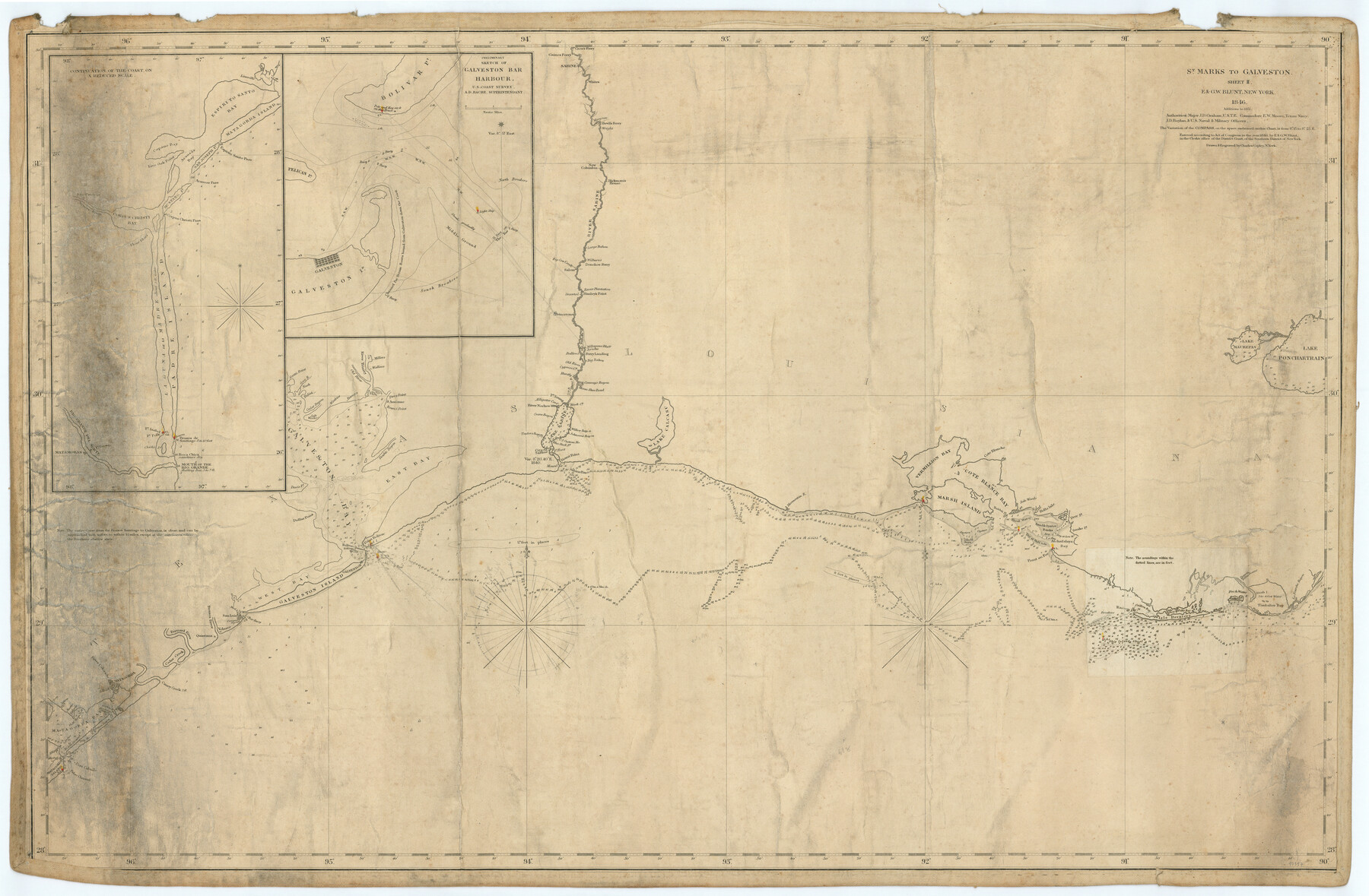 97397, St. Marks to Galveston Sheet II, General Map Collection