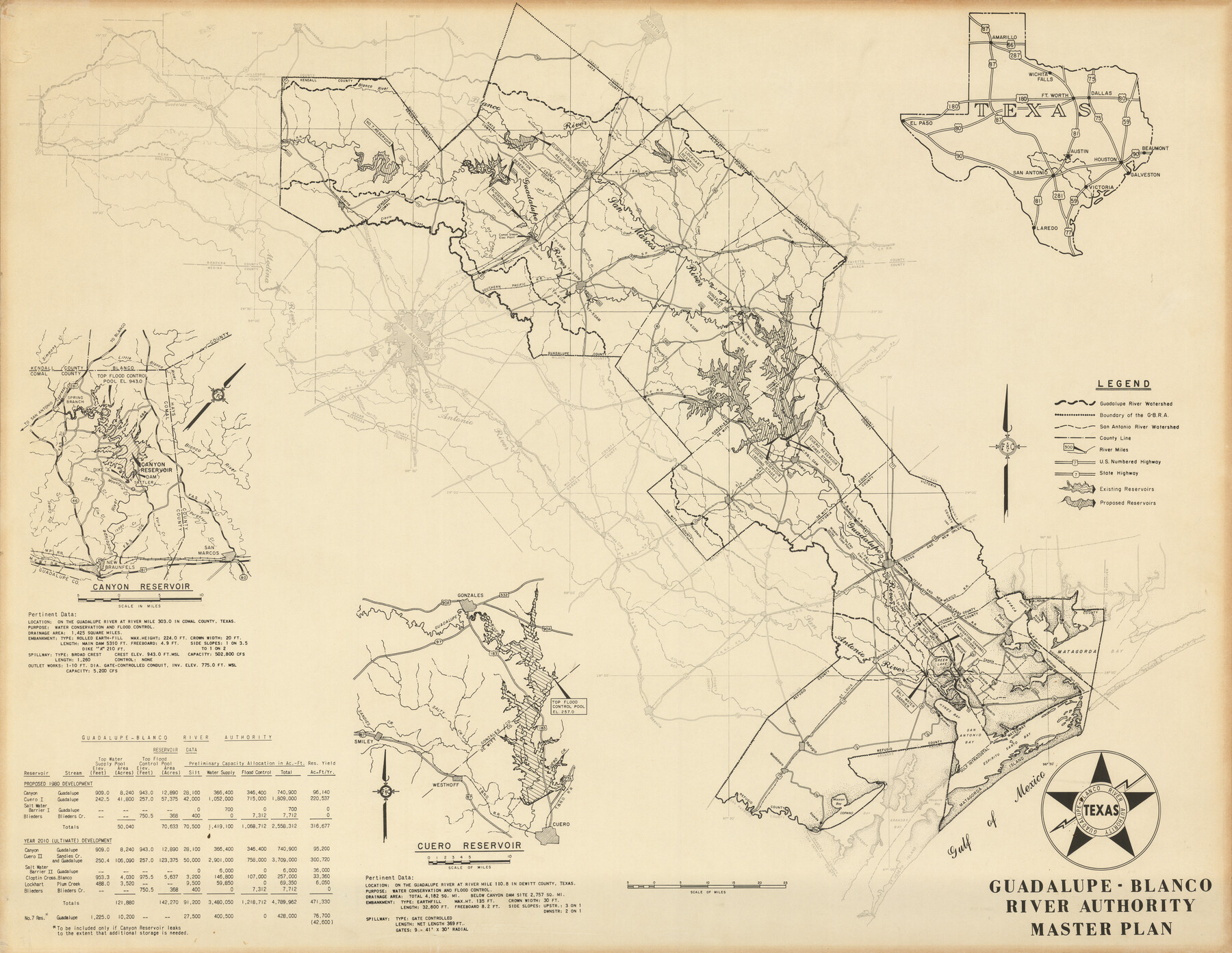 97506, Guadalupe-Blanco River Authority Master Plan, Non-GLO Digital Images