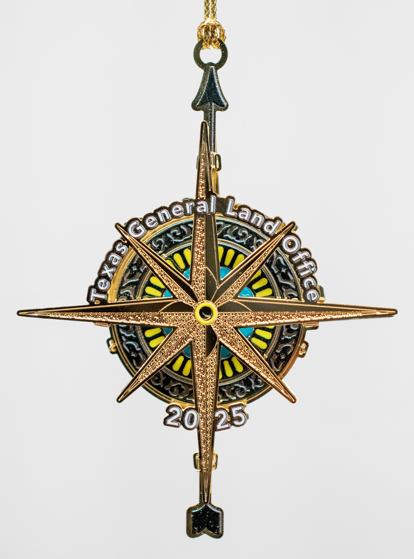 97508, The Yellow Rose Compass, Save Texas History Collectibles