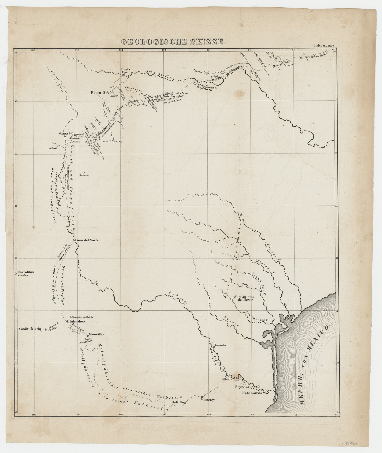 97529, Geologische Skizze, General Map Collection