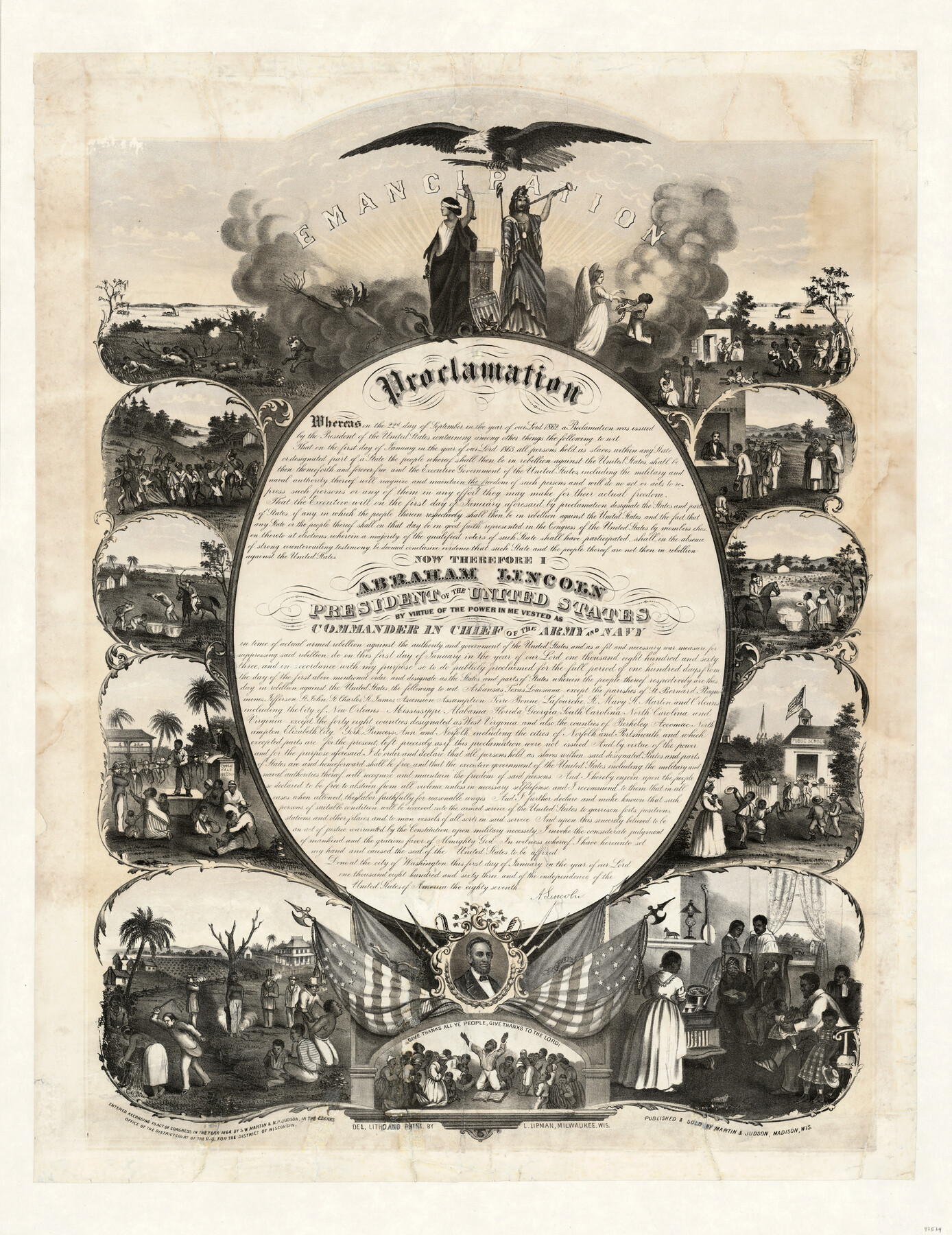 97534, Emancipation Proclamation, General Map Collection
