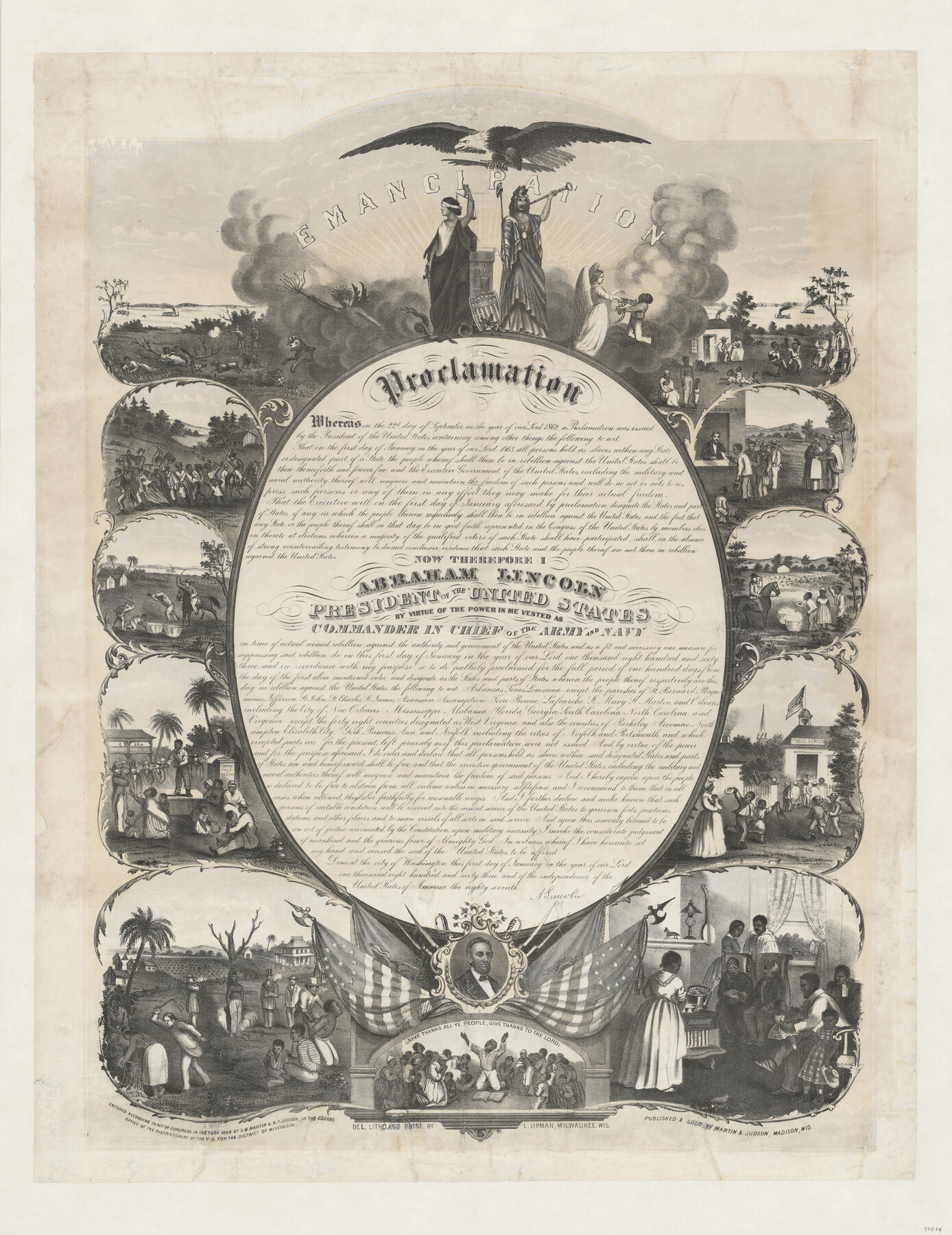 97534, Emancipation Proclamation, General Map Collection
