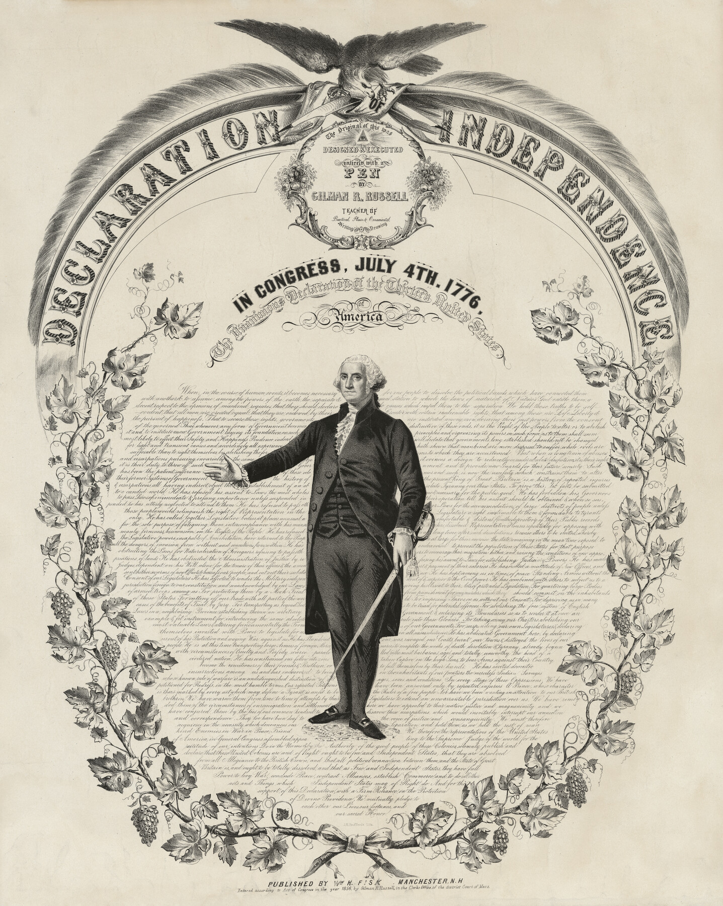 97535, Declaration of Independence, General Map Collection
