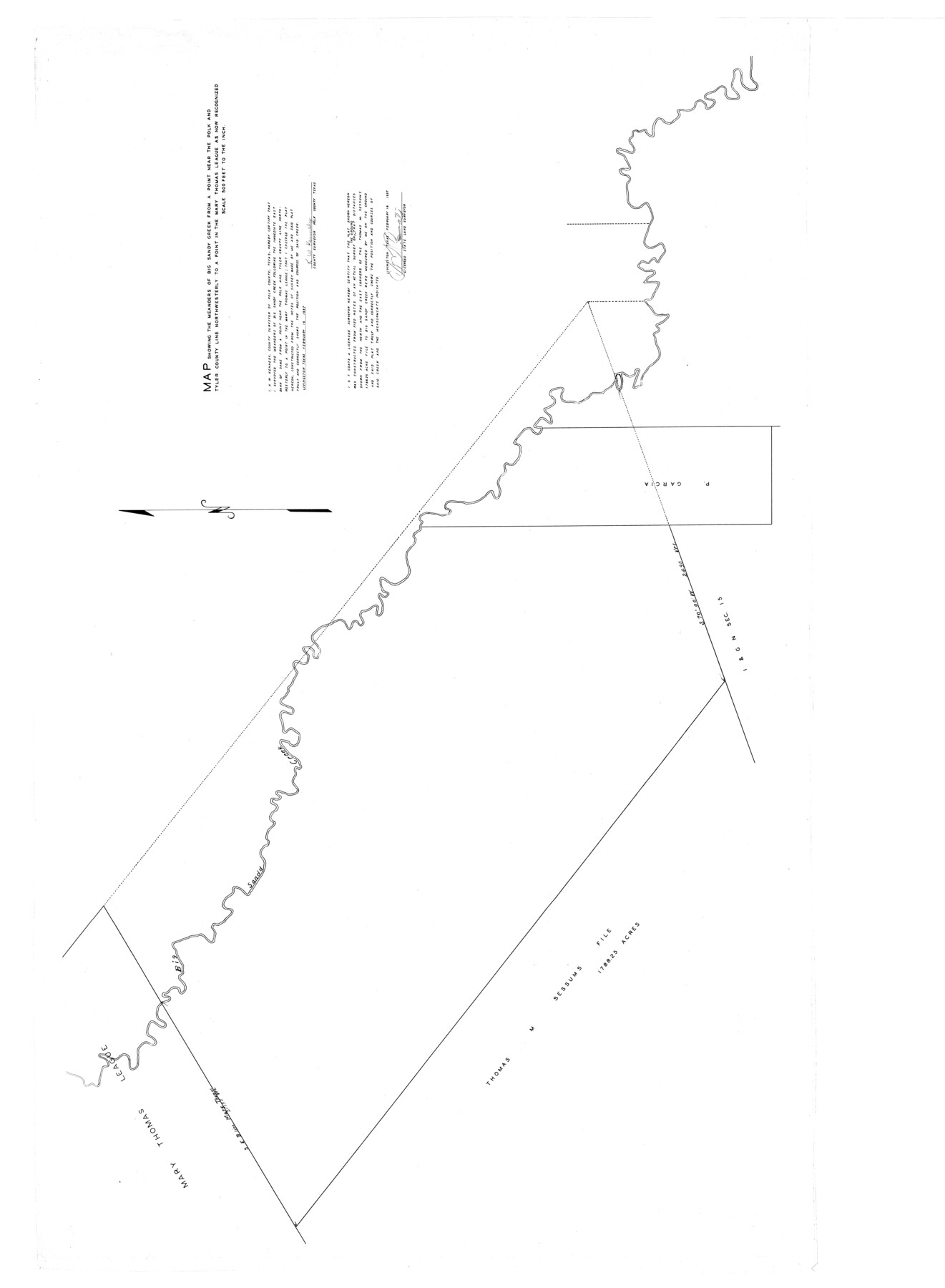 9756, Polk County Rolled Sketch TMS, General Map Collection