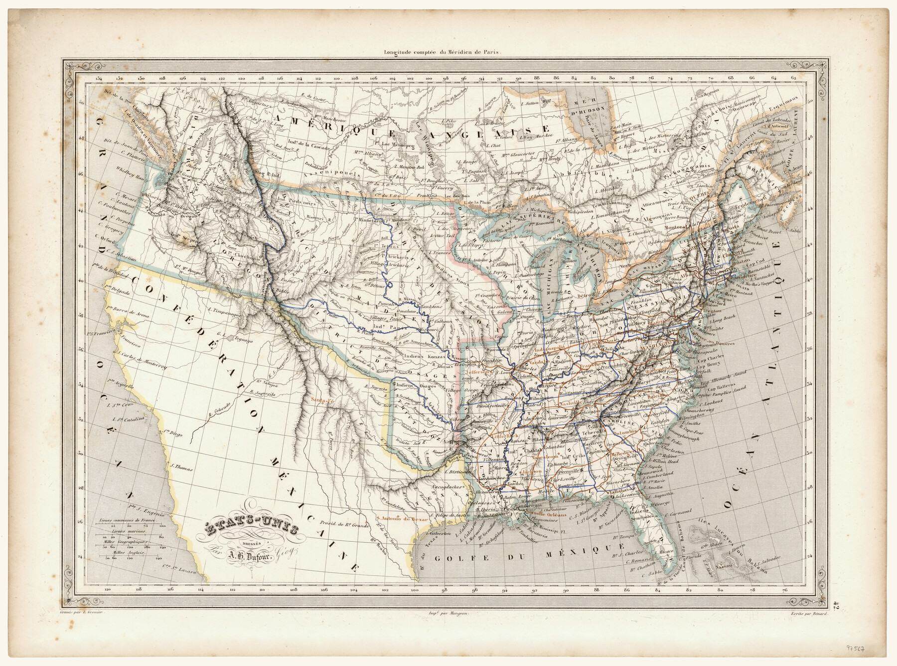 97567, &Eacute;tats-Unis, General Map Collection
