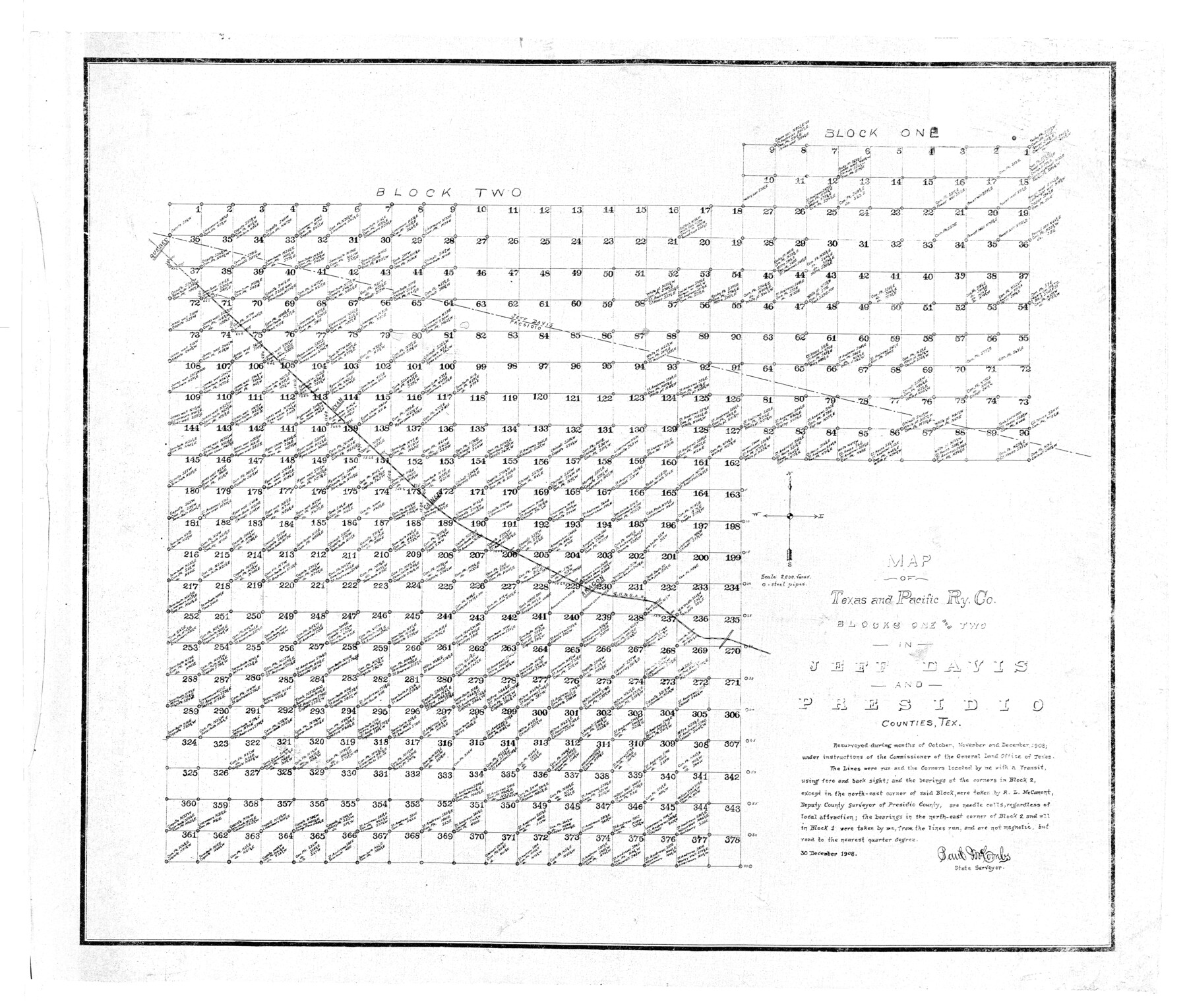 9775, Presidio County Rolled Sketch 48, General Map Collection