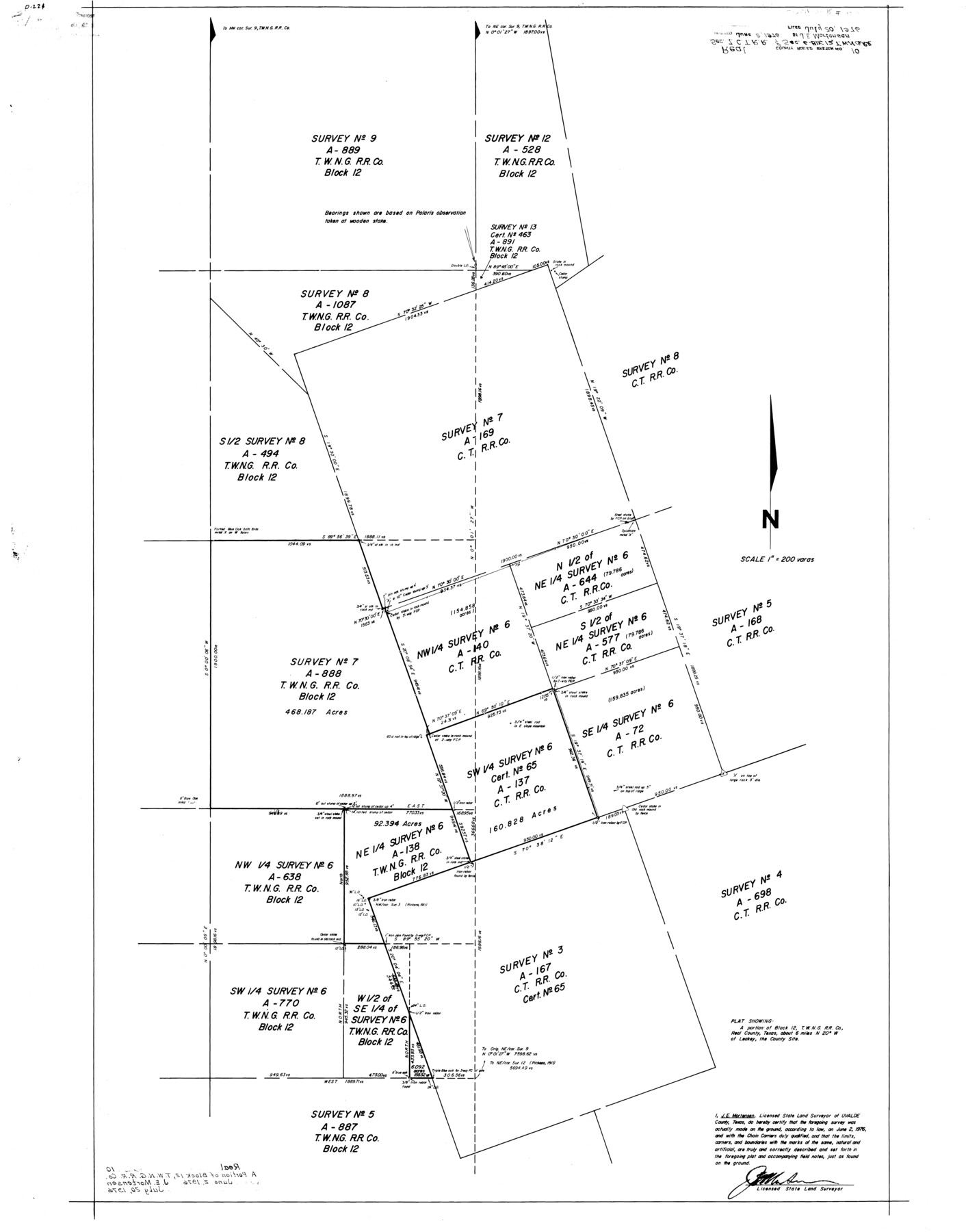 9835, Real County Rolled Sketch 10, General Map Collection