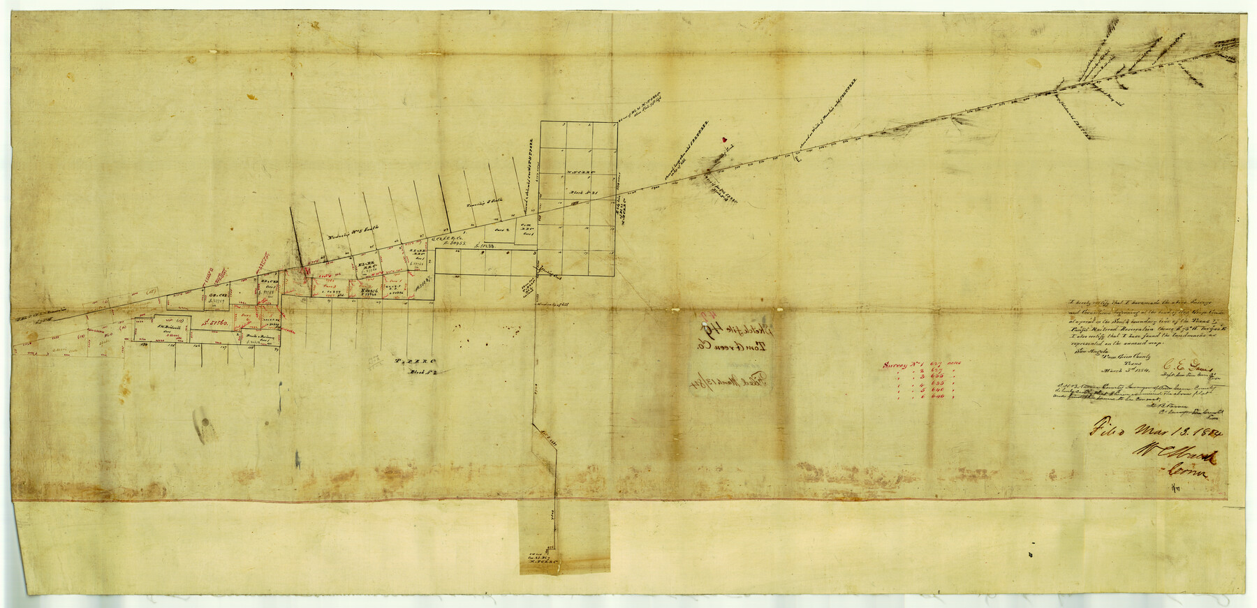 9945, Sterling County Rolled Sketch 11, General Map Collection