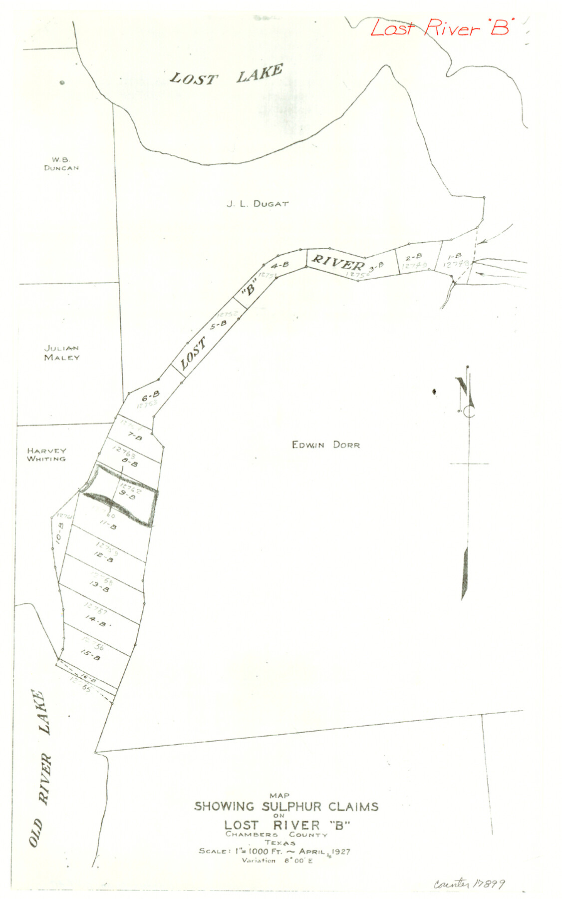 17899, Chambers County Sketch File 47, General Map Collection