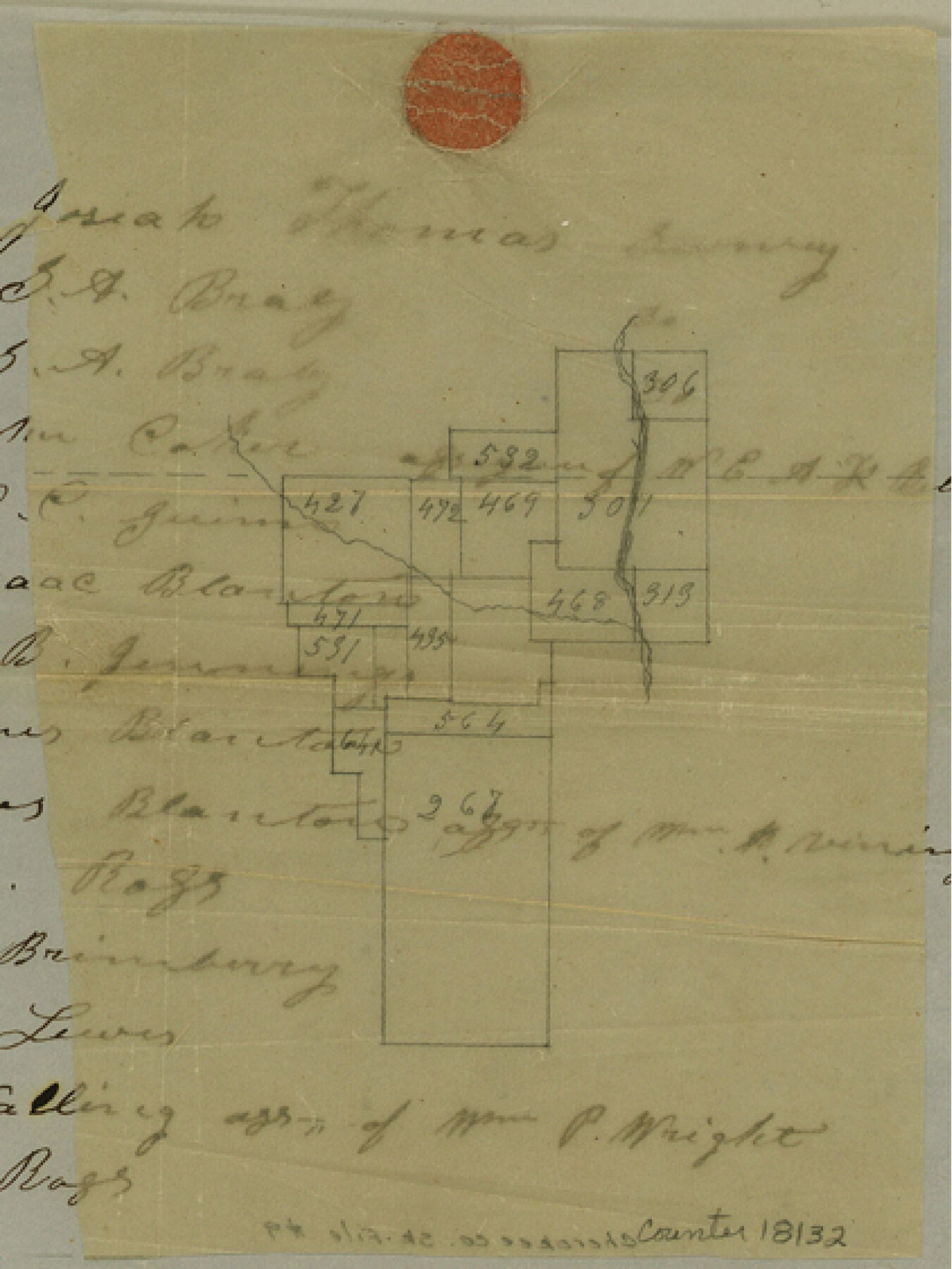 18132, Cherokee County Sketch File 9, General Map Collection