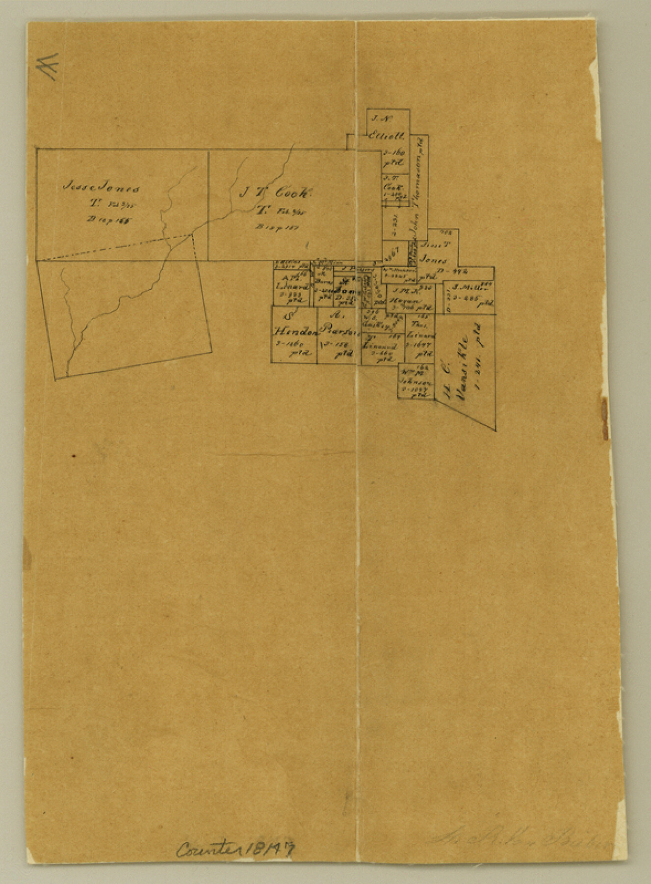 18147, Cherokee County Sketch File 14, General Map Collection