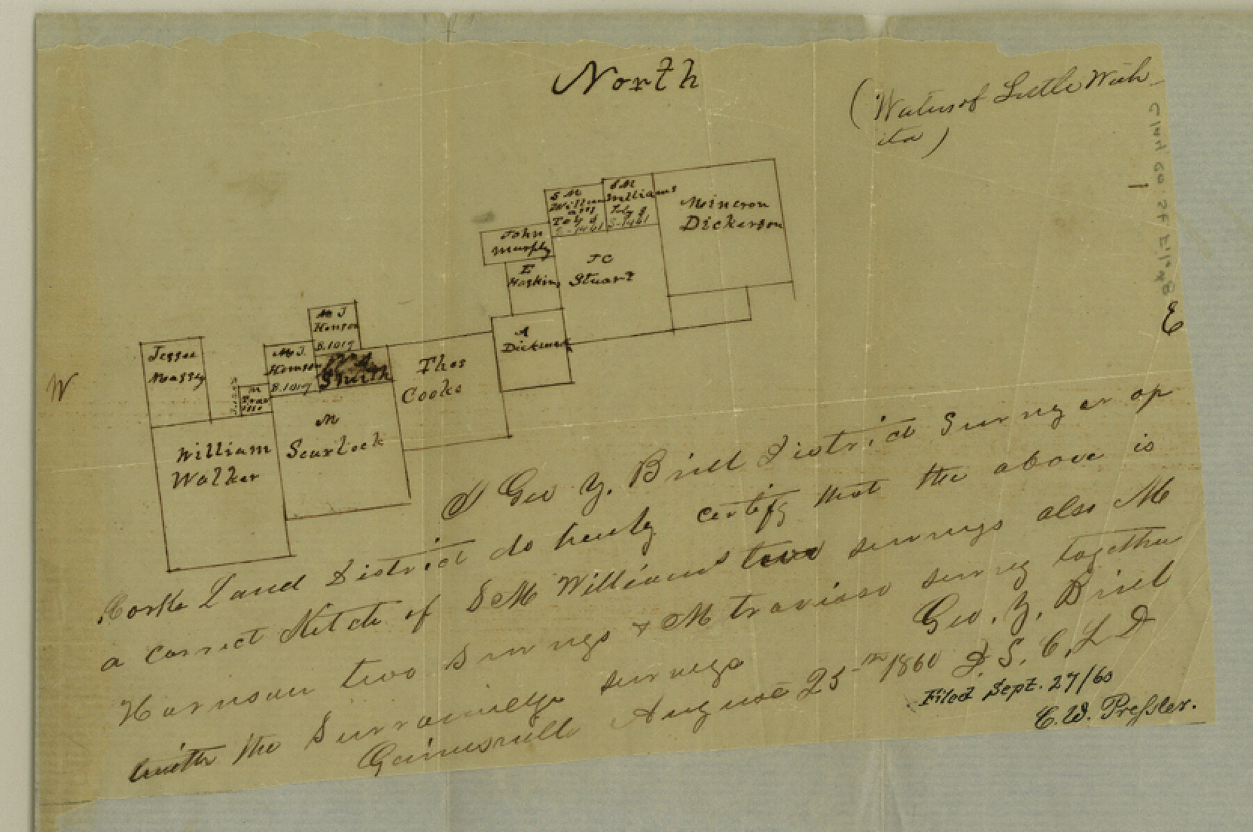 18398, Clay County Sketch File 8, General Map Collection