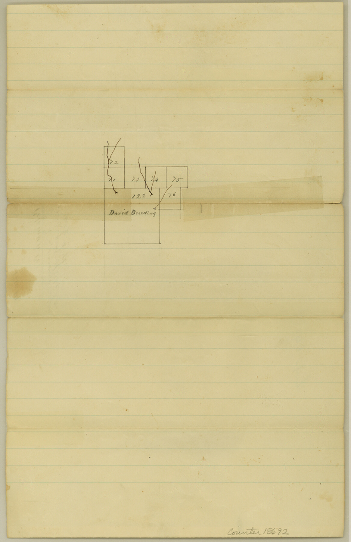 18692, Coleman County Sketch File 19, General Map Collection