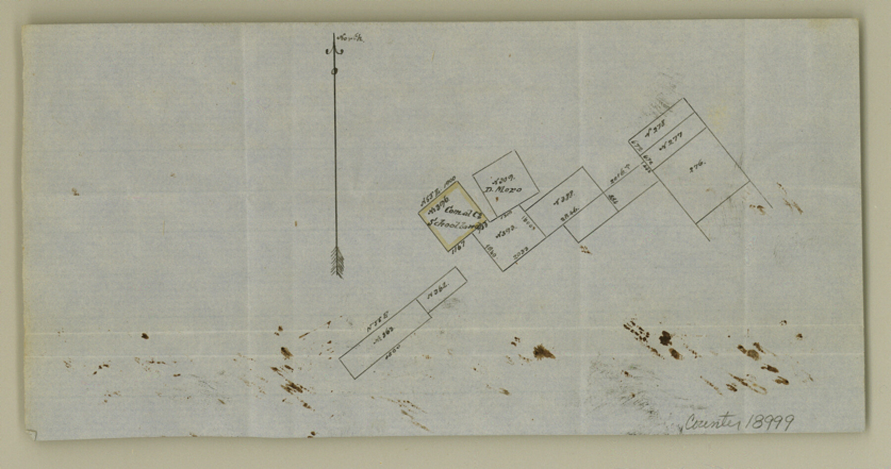 18999, Comal County Sketch File 3, General Map Collection