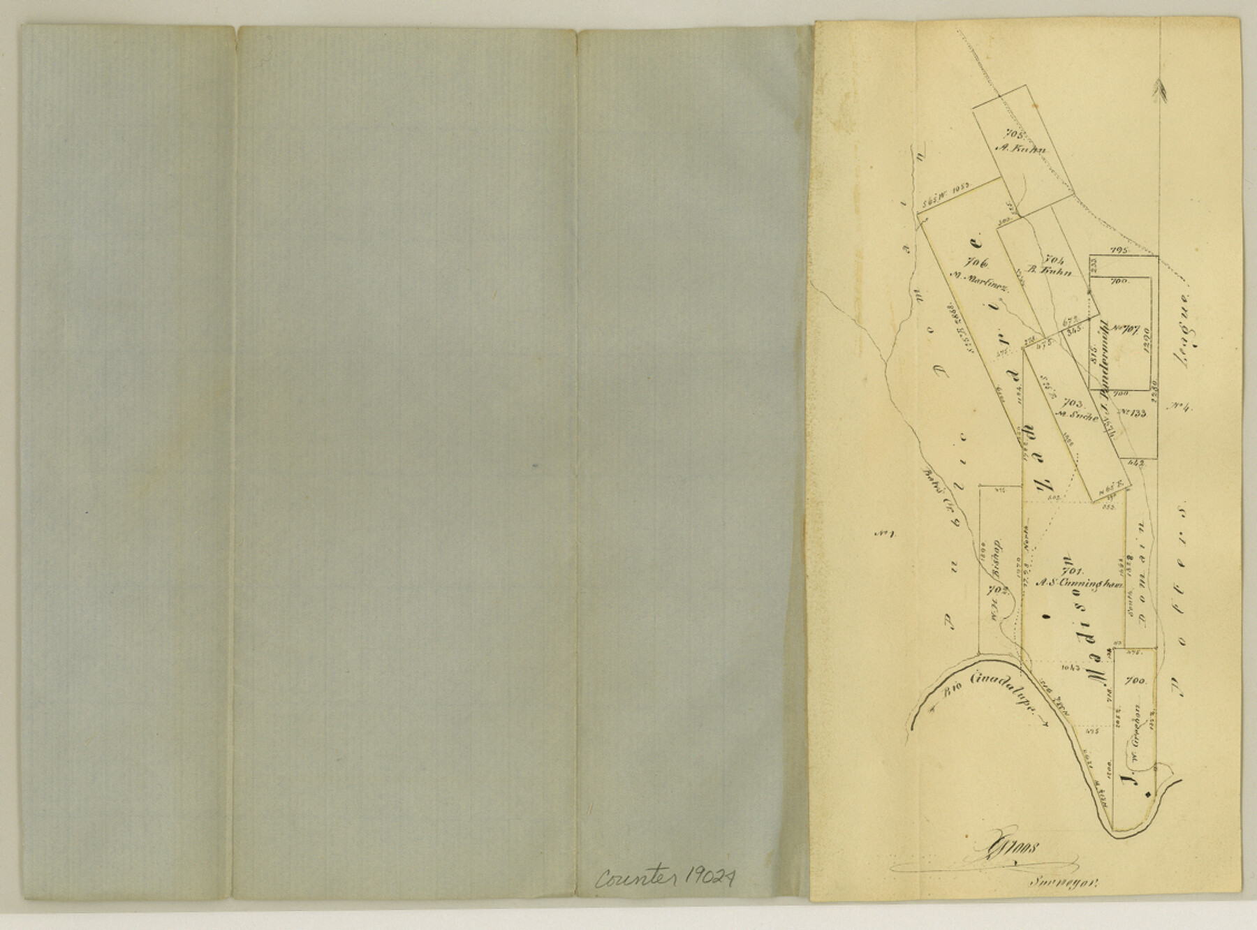 19024, Comal County Sketch File 12, General Map Collection