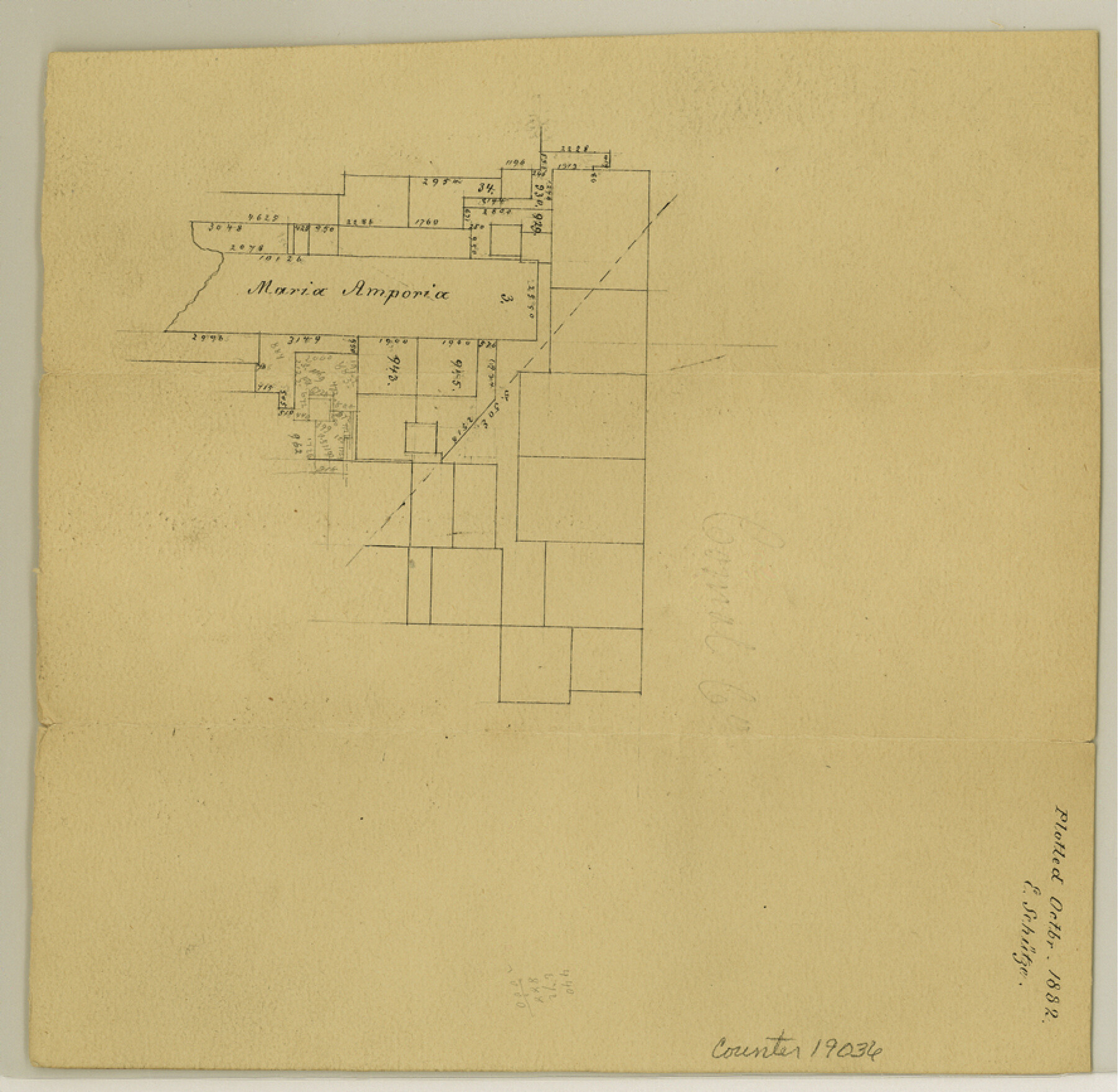 19036, Comal County Sketch File 17, General Map Collection