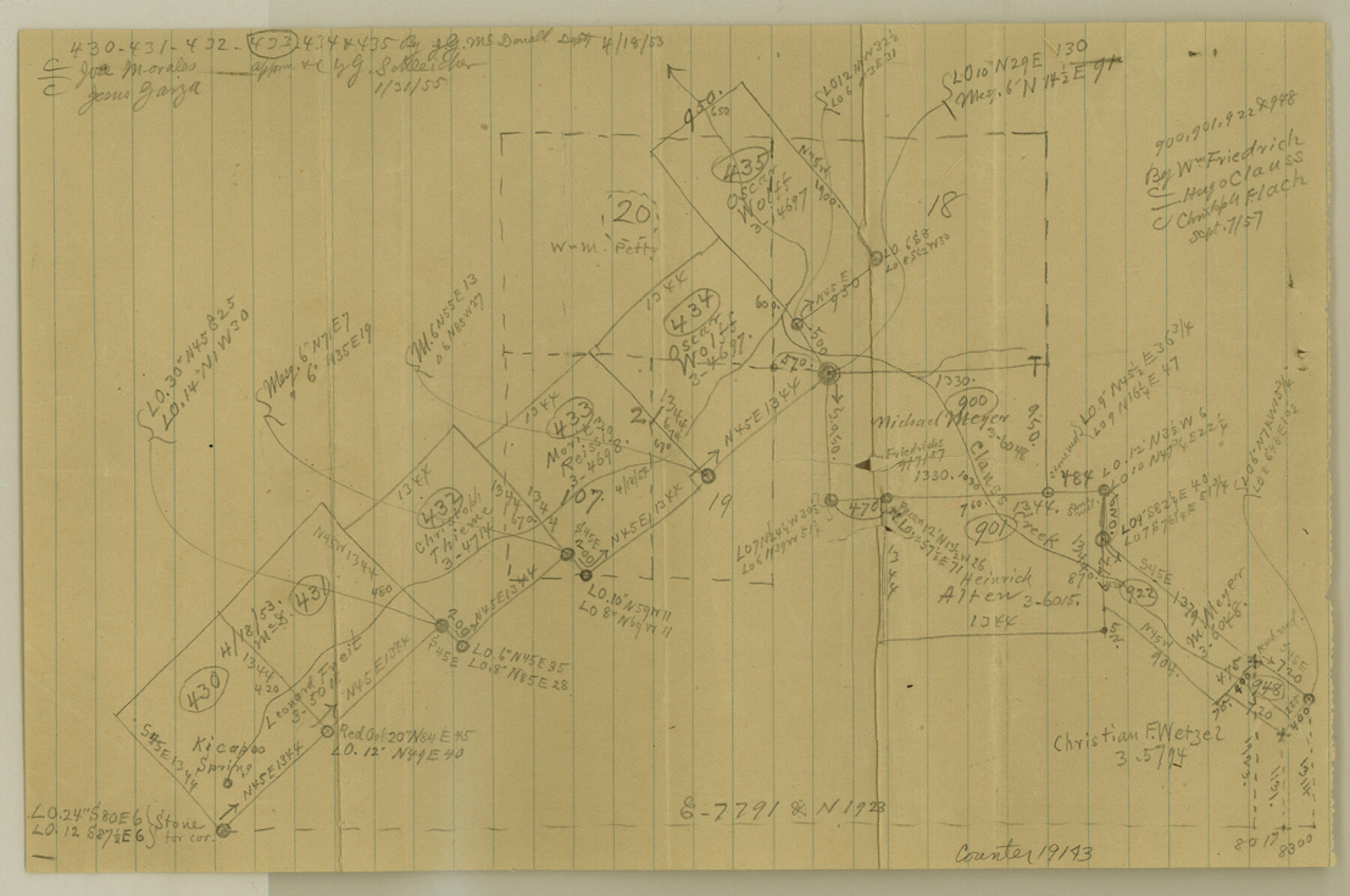 19143, Concho County Sketch File 21, General Map Collection