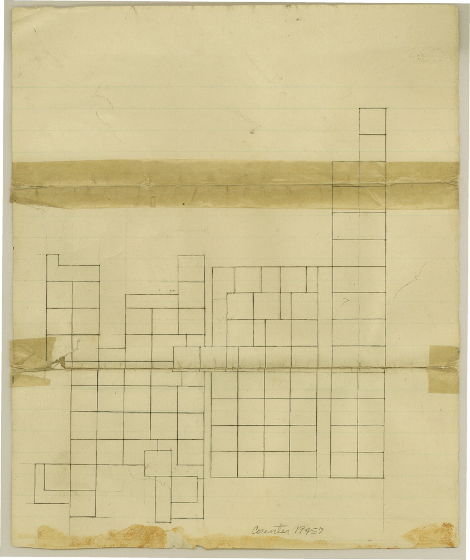 19457, Cottle County Sketch File 3, General Map Collection