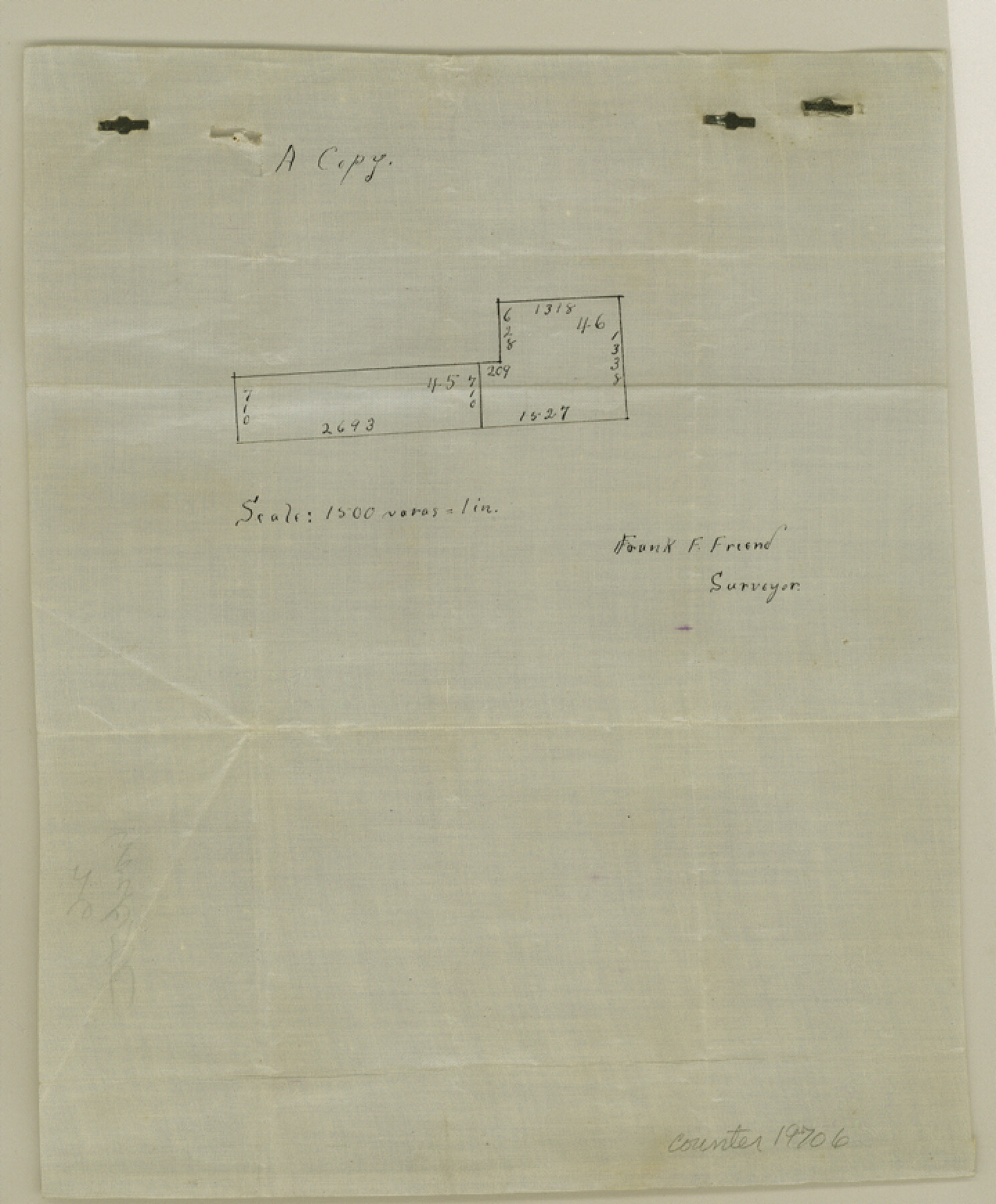 19706, Crockett County Sketch File 26, General Map Collection