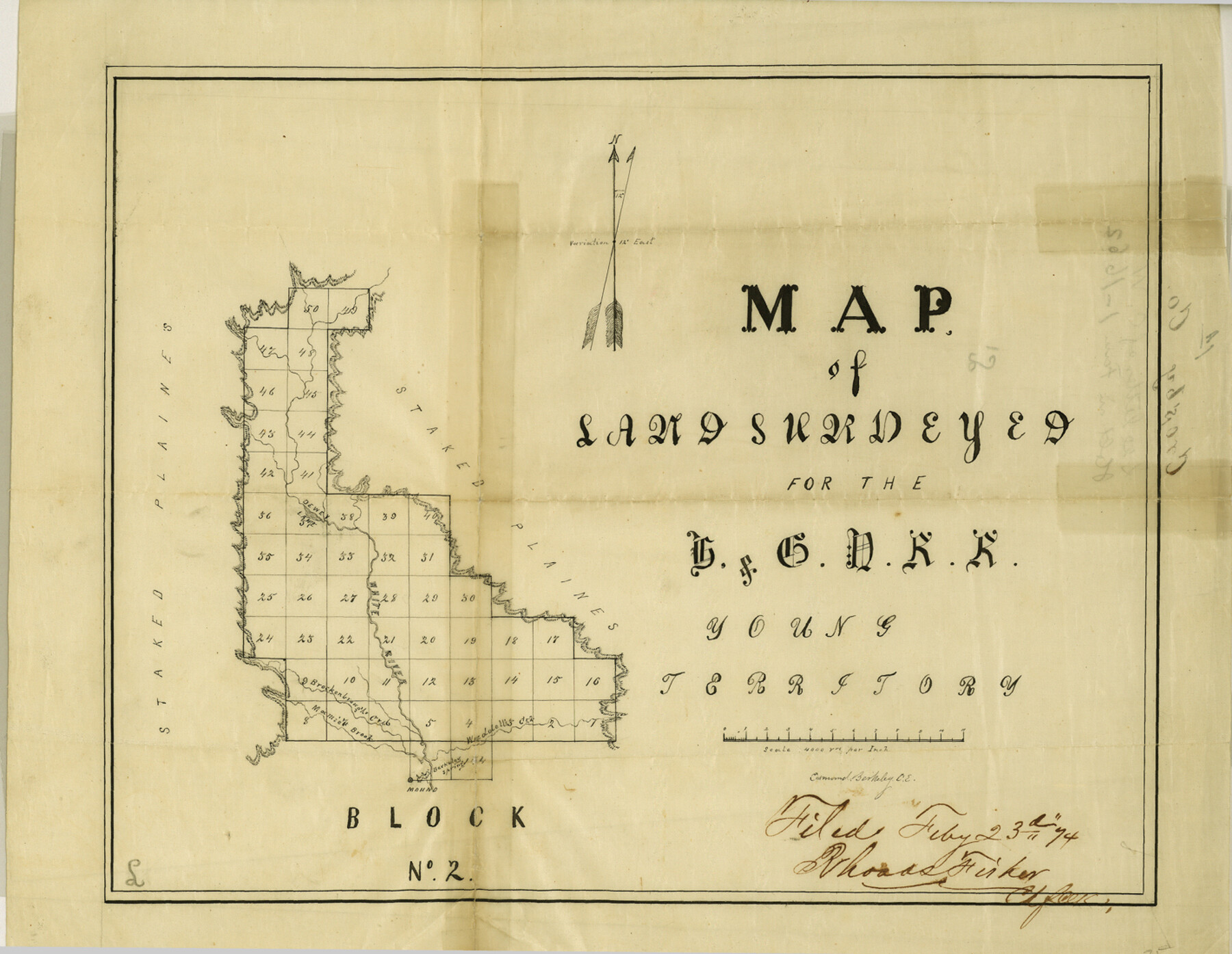 19987, Crosby County Sketch File 1a, General Map Collection