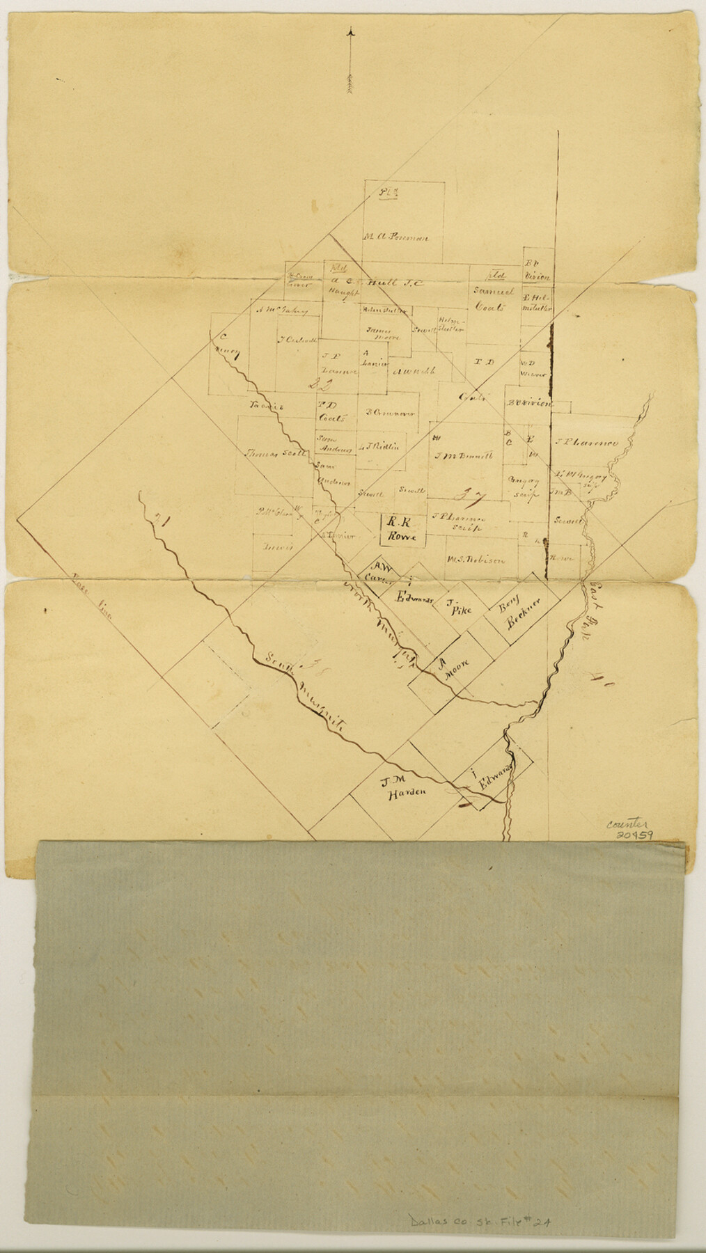 20459, Dallas County Sketch File 24, General Map Collection