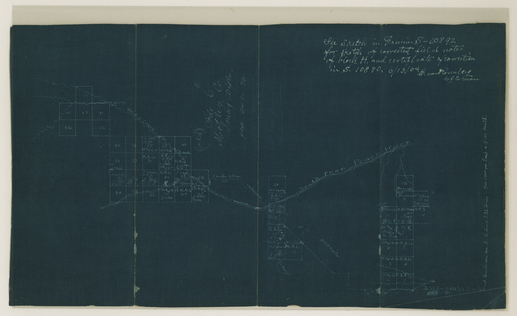 20881, Dickens County Sketch File H4, General Map Collection