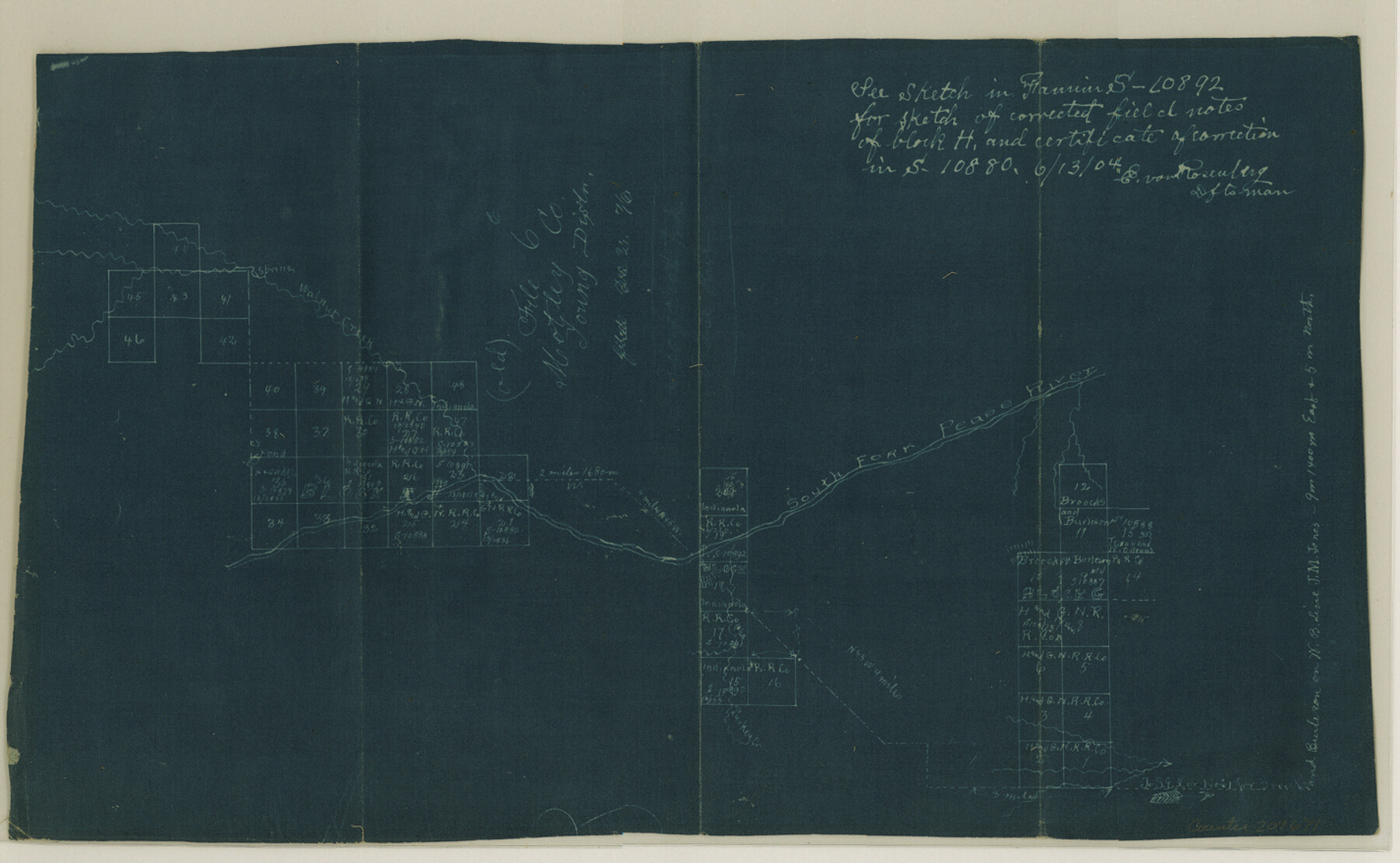 20971, Dickens County Sketch File 8, General Map Collection