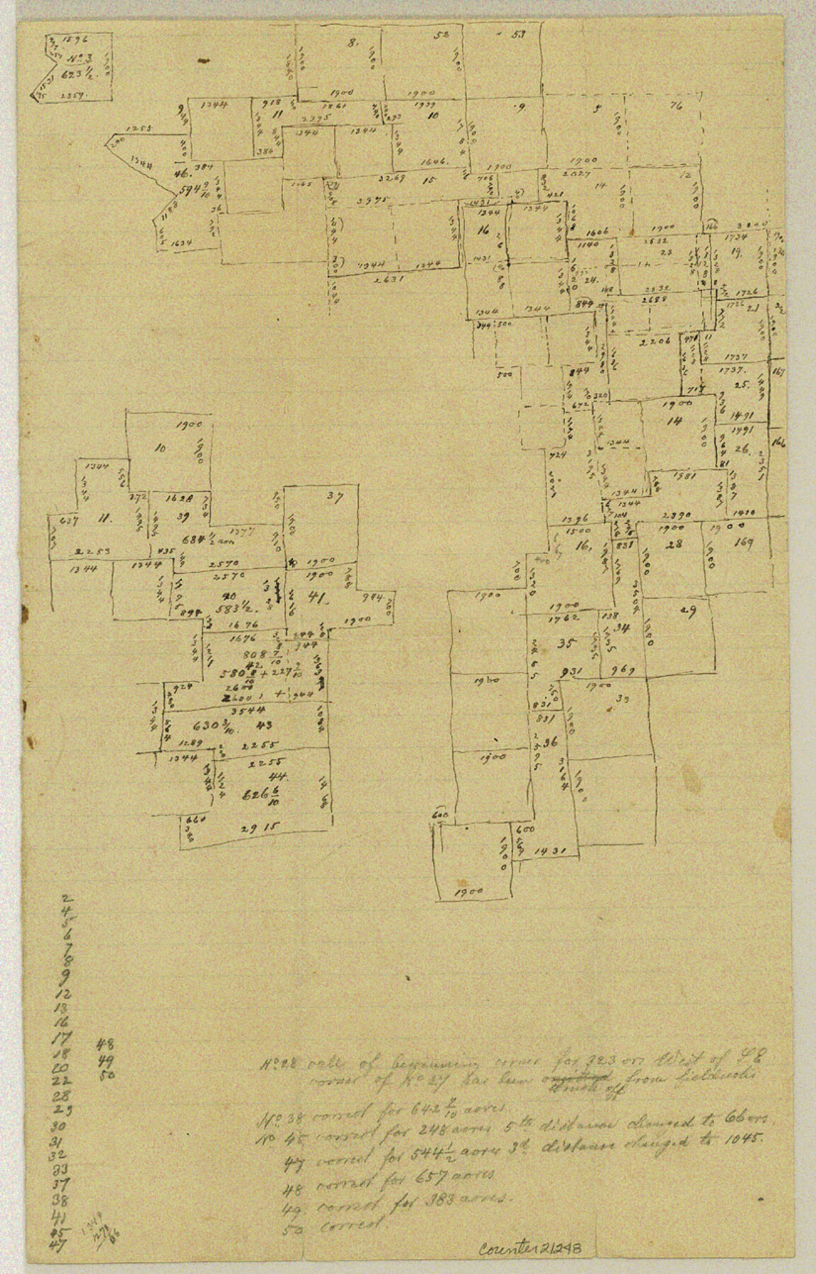 21248, Donley County Sketch File 12, General Map Collection