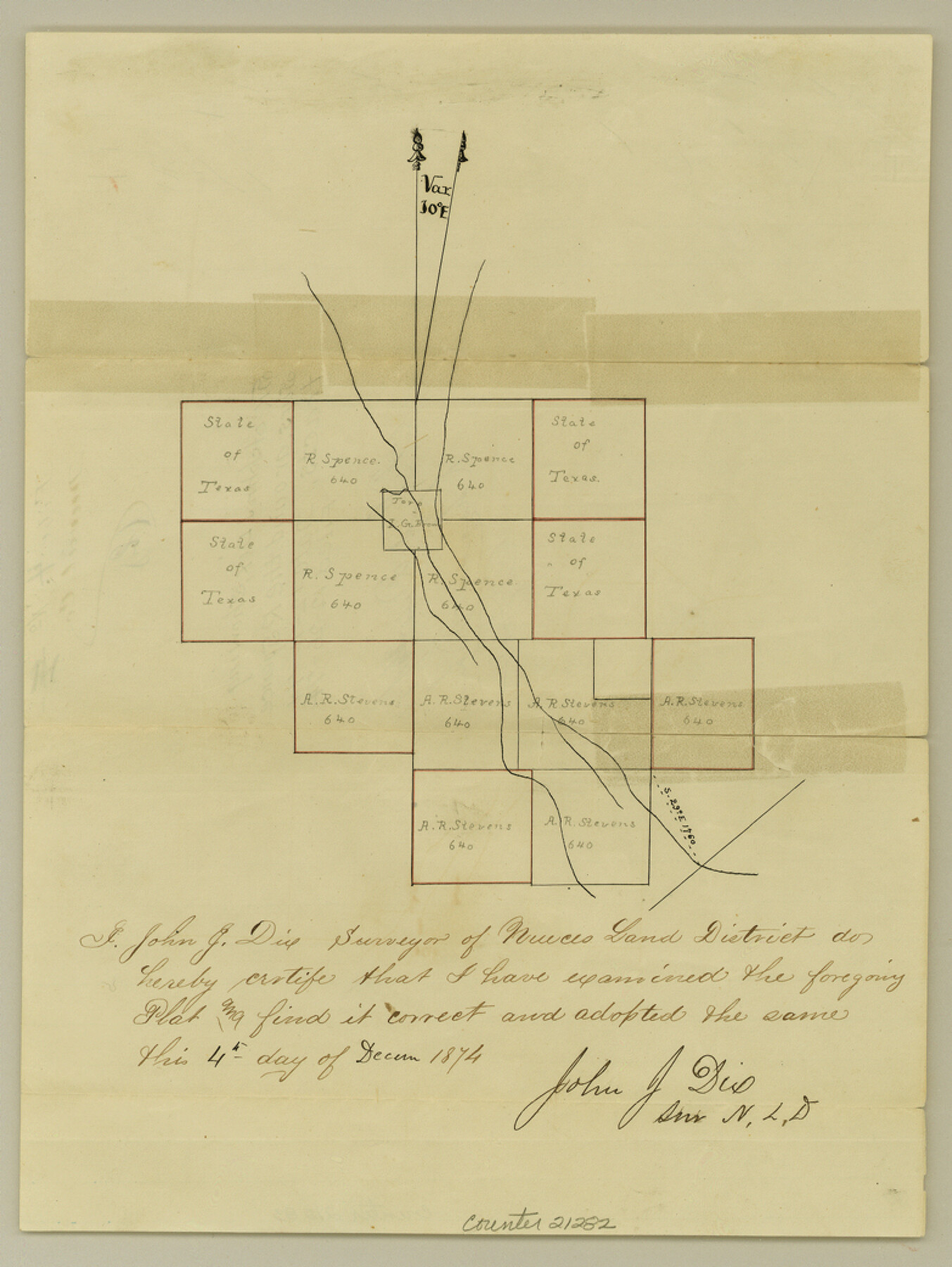 21282, Duval County Sketch File 4b, General Map Collection