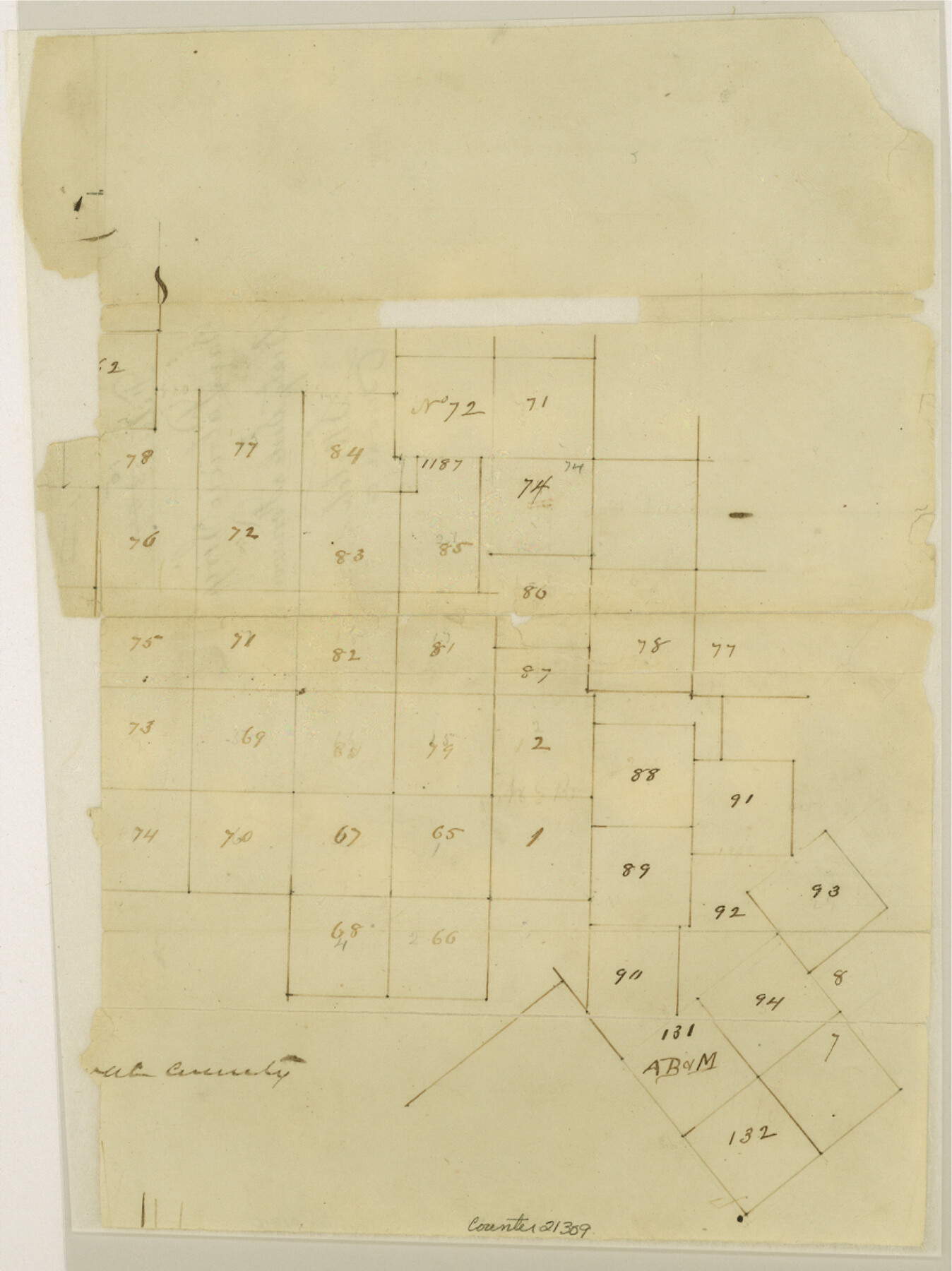 21309, Duval County Sketch File 15, General Map Collection