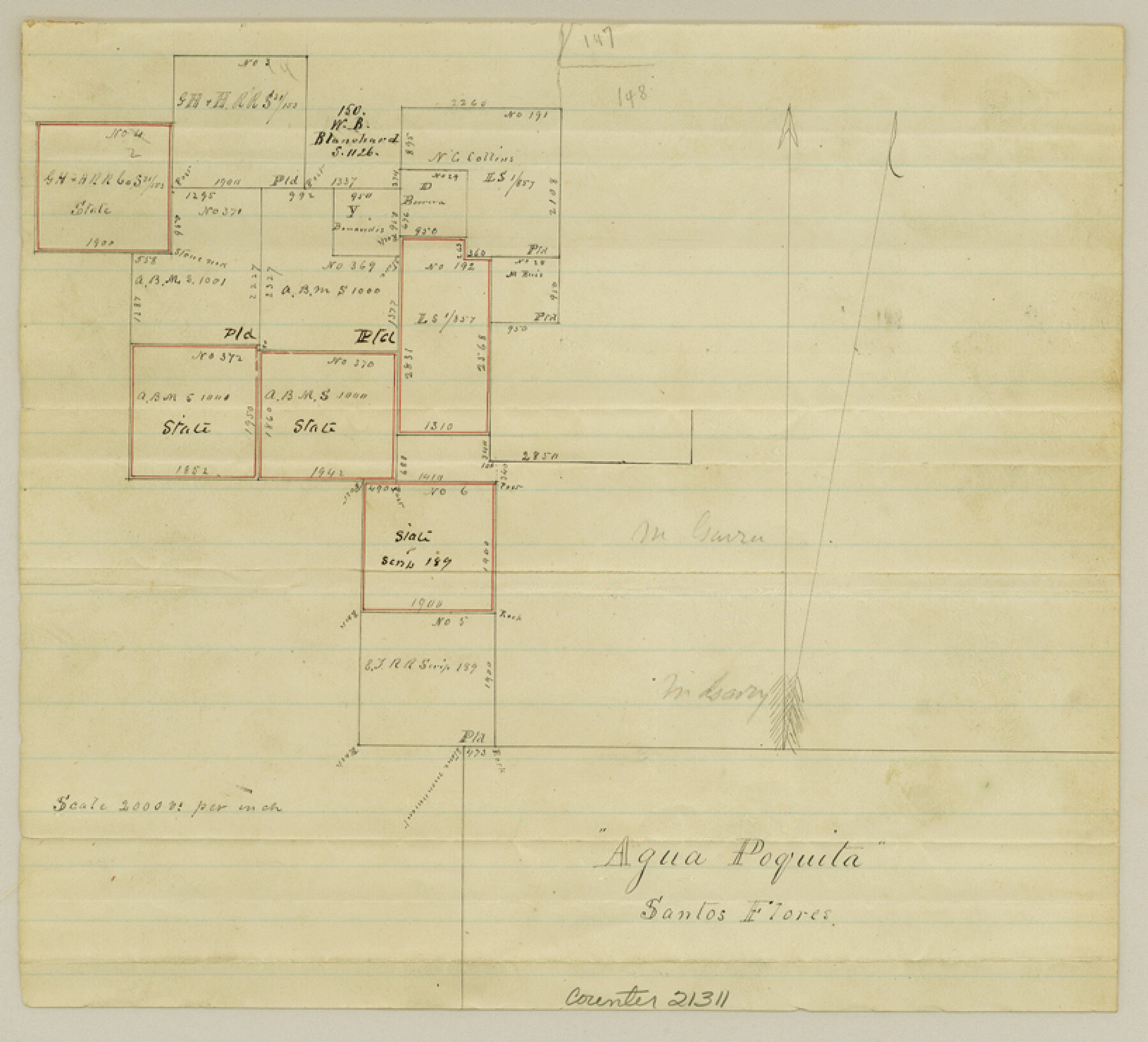 21311, Duval County Sketch File 16, General Map Collection