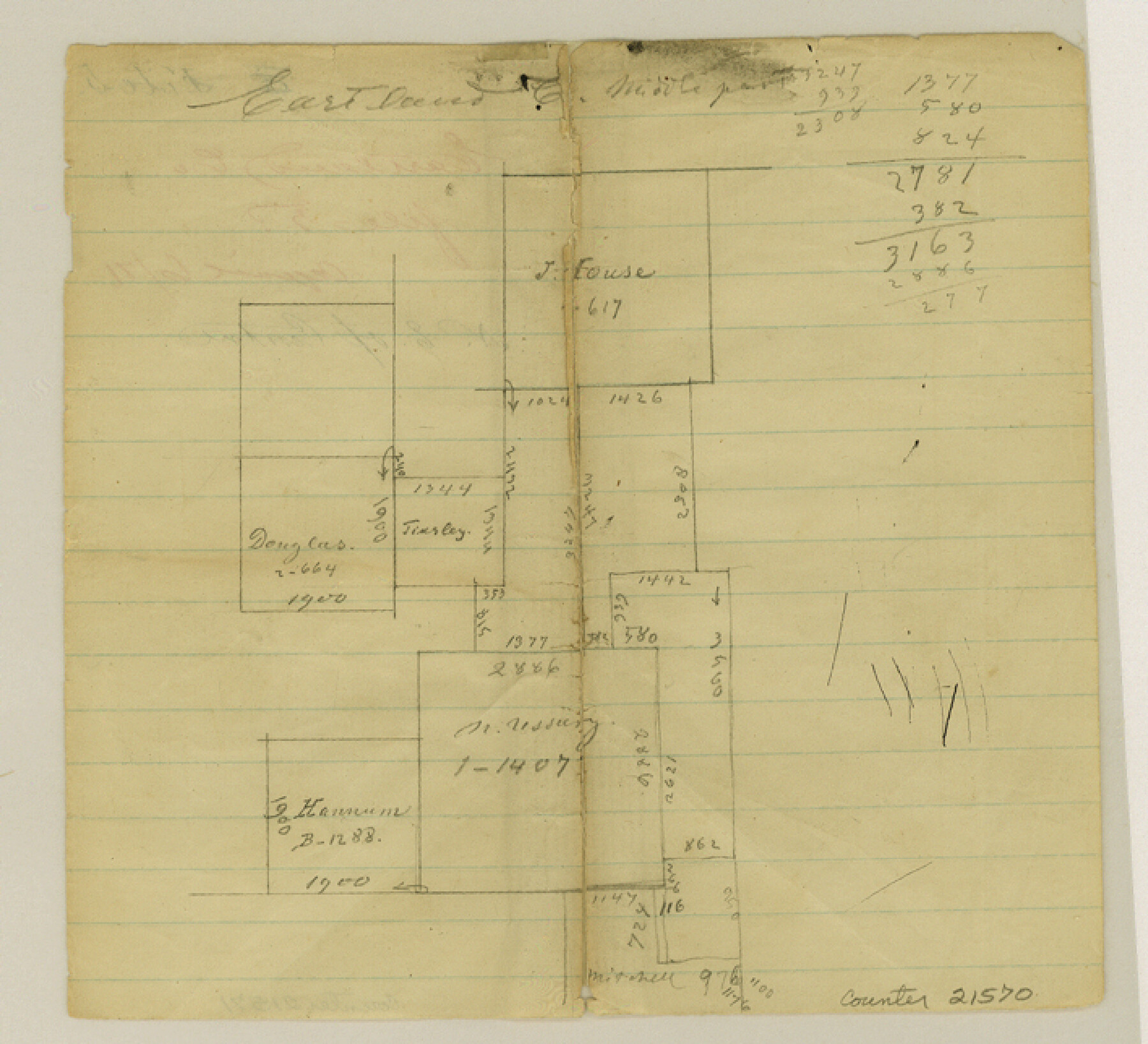 21570, Eastland County Sketch File 5, General Map Collection