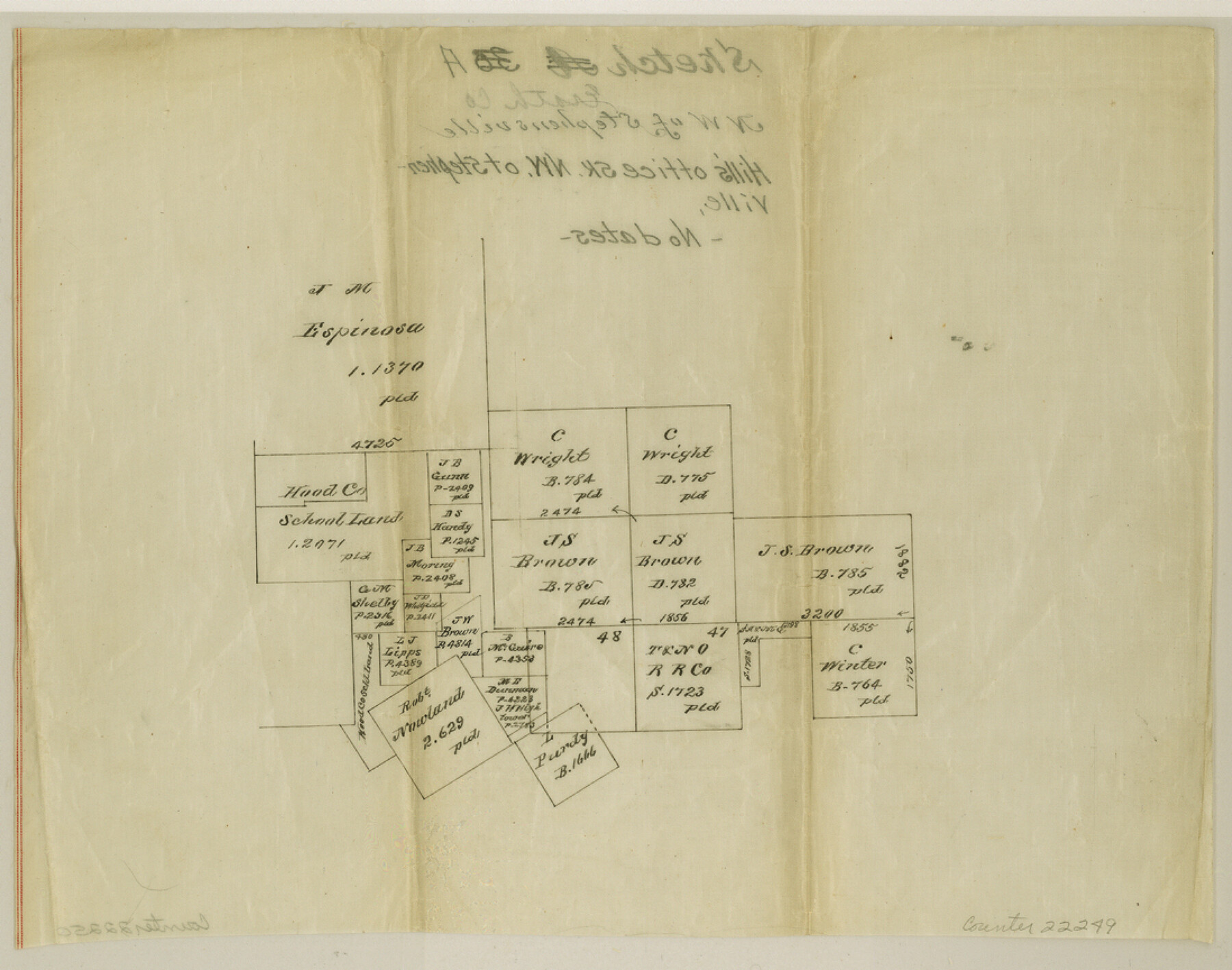 22249, Erath County Sketch File A, General Map Collection