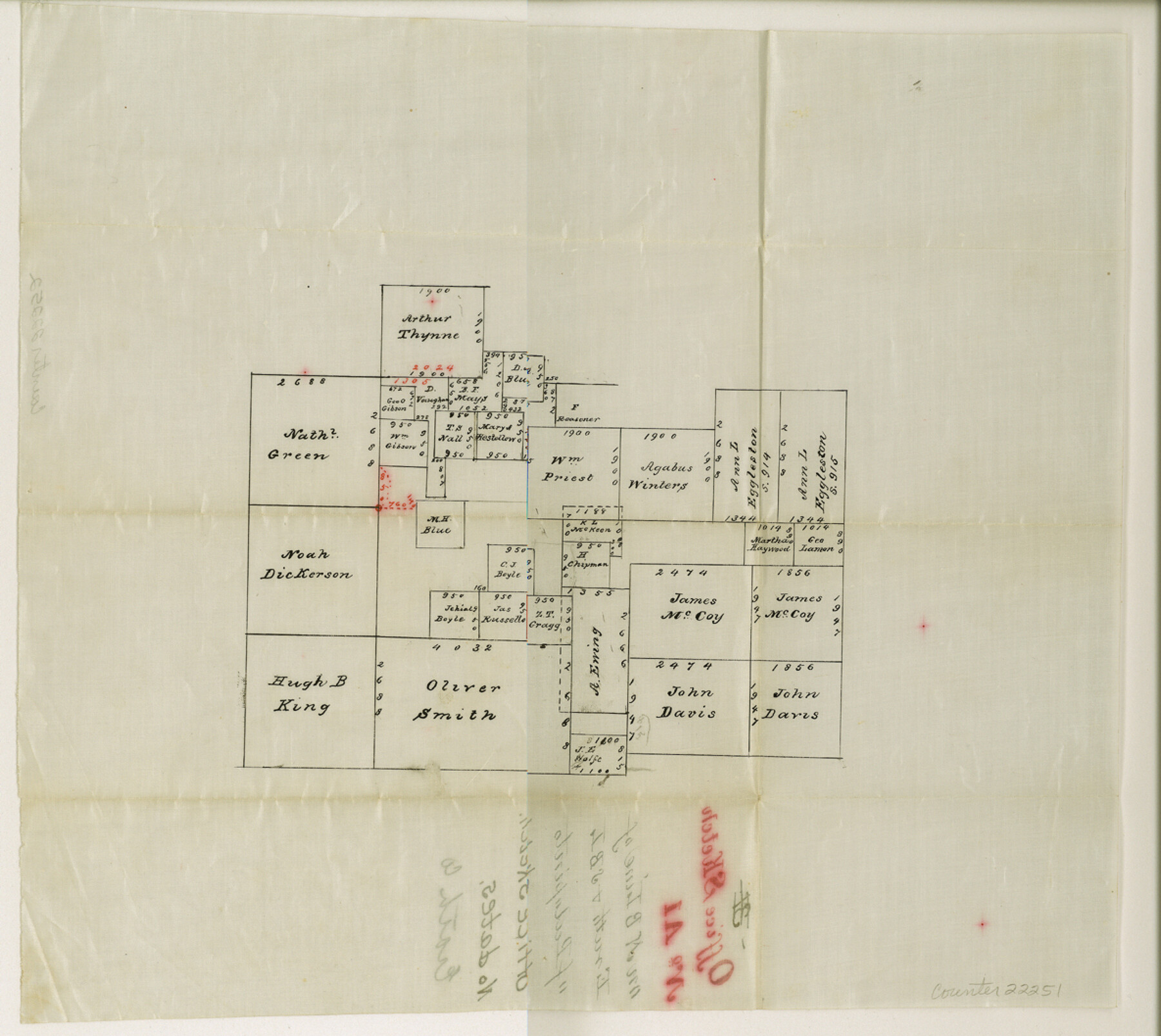 22251, Erath County Sketch File A1, General Map Collection