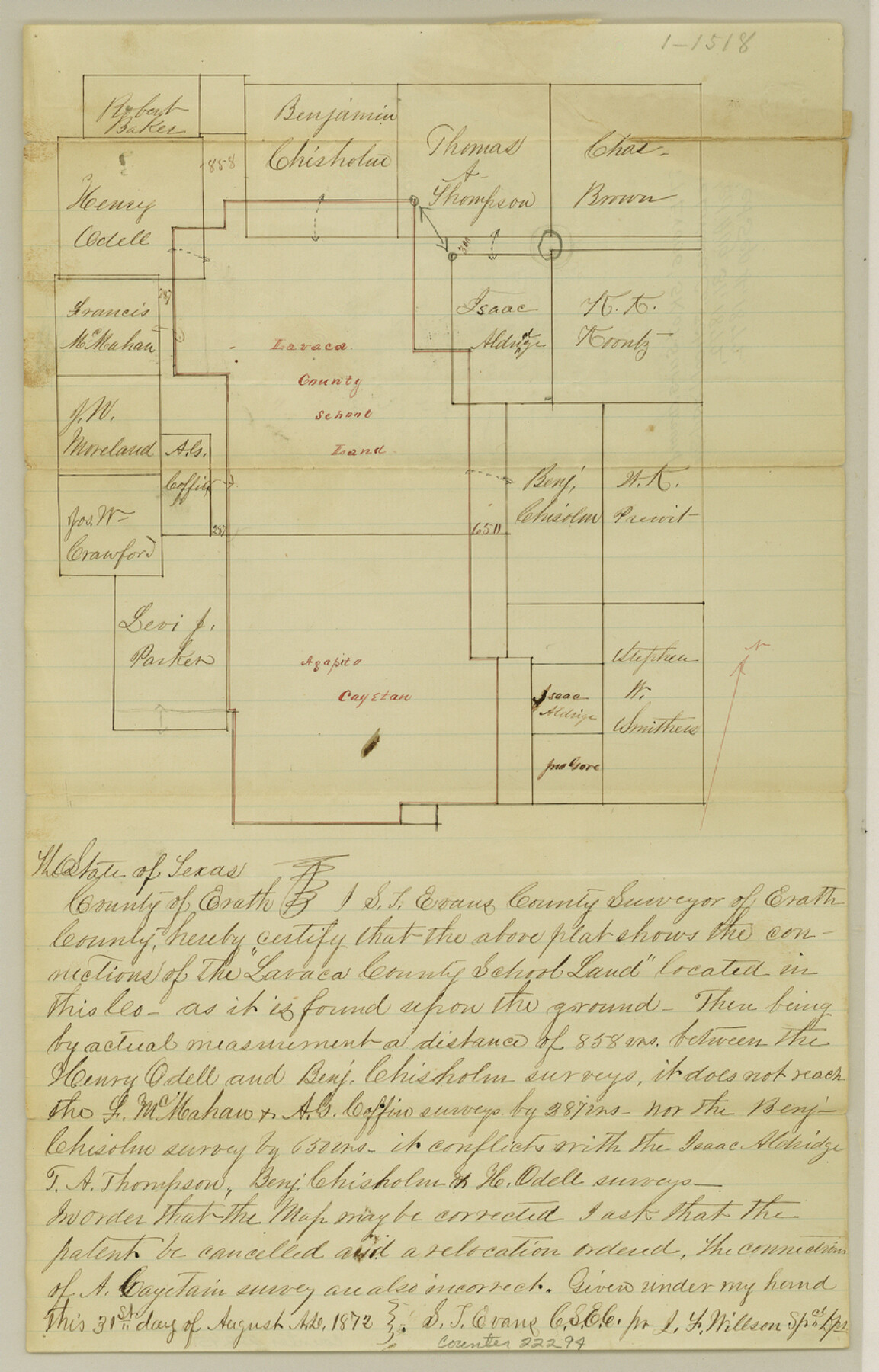 22294, Erath County Sketch File 16, General Map Collection