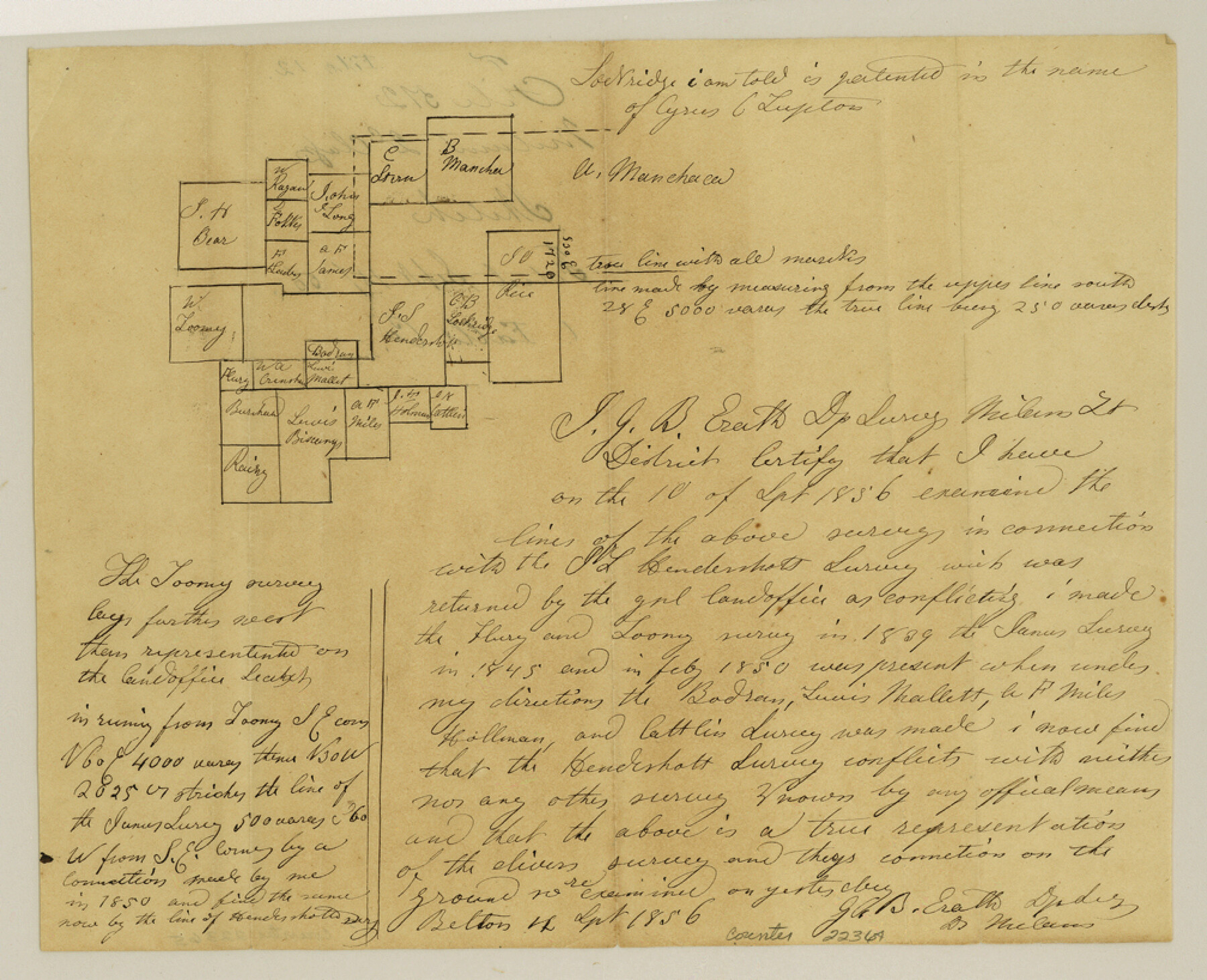 22364, Falls County Sketch File 12, General Map Collection