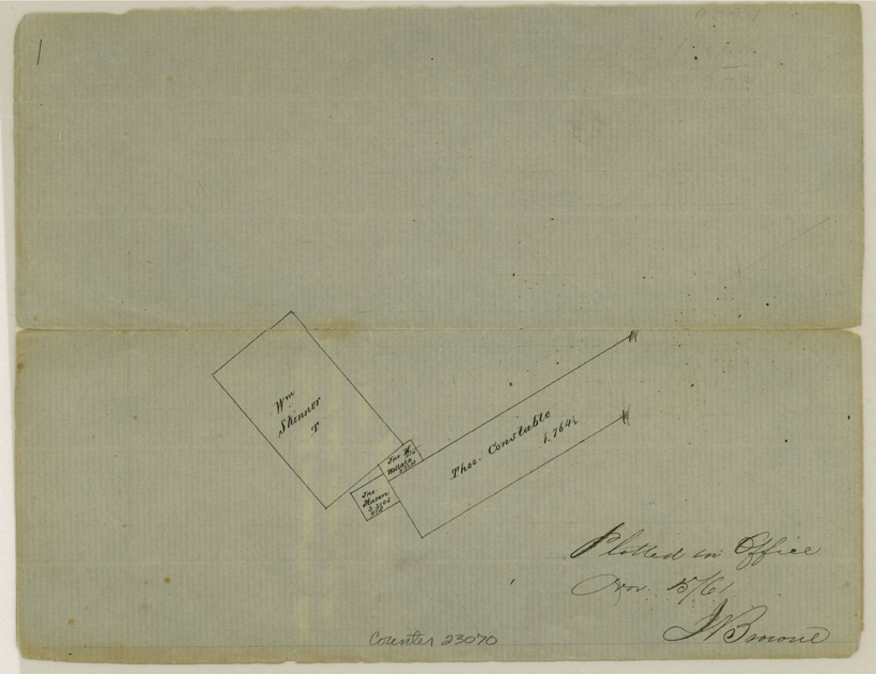 23070, Freestone County Sketch File 15, General Map Collection