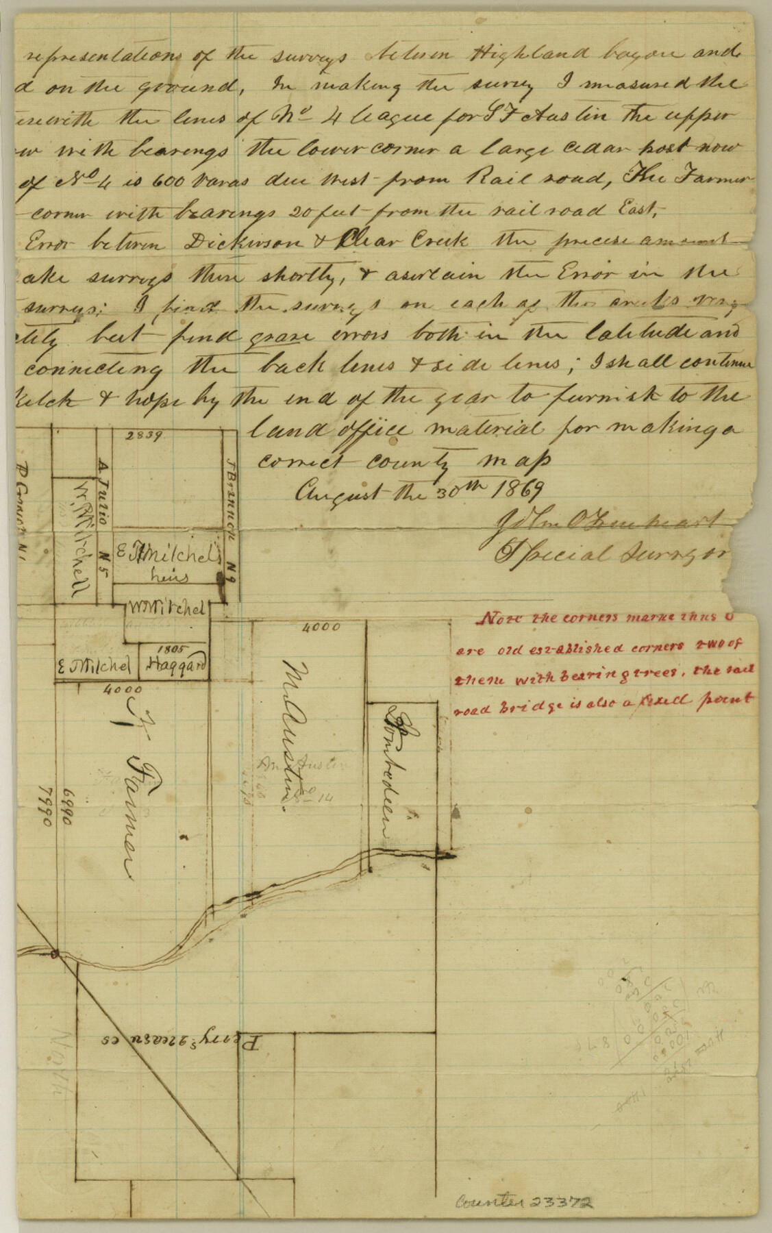 23372, Galveston County Sketch File 10, General Map Collection