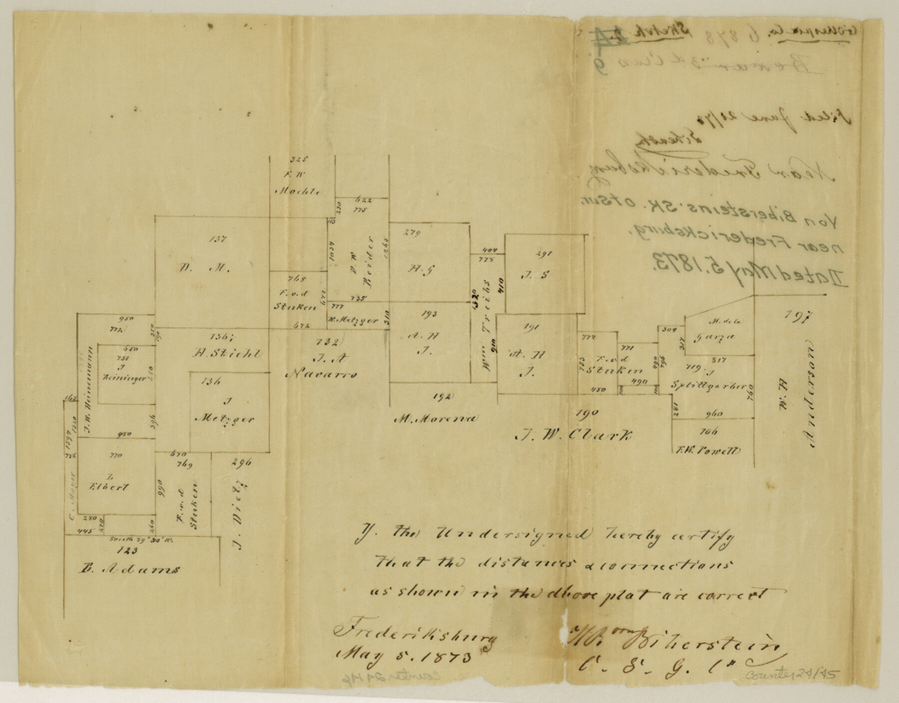 24145, Gillespie County Sketch File 9, General Map Collection