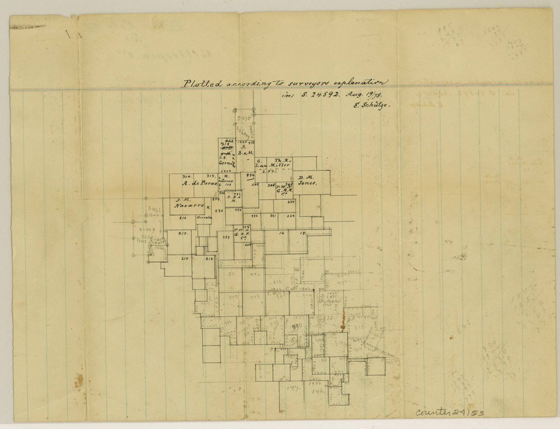 24153, Gillespie County Sketch File 13, General Map Collection