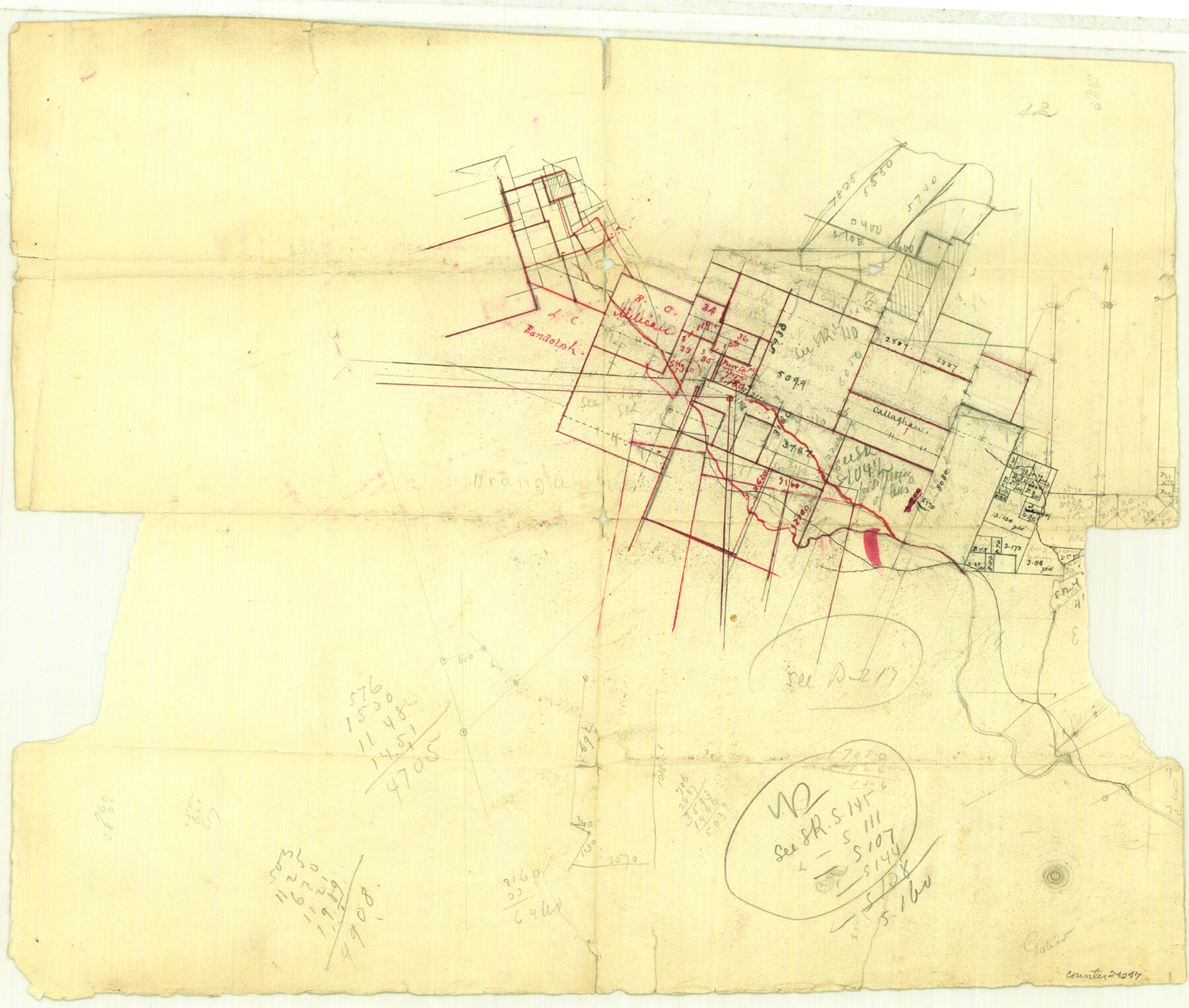 24247, Goliad County Sketch File 16, General Map Collection