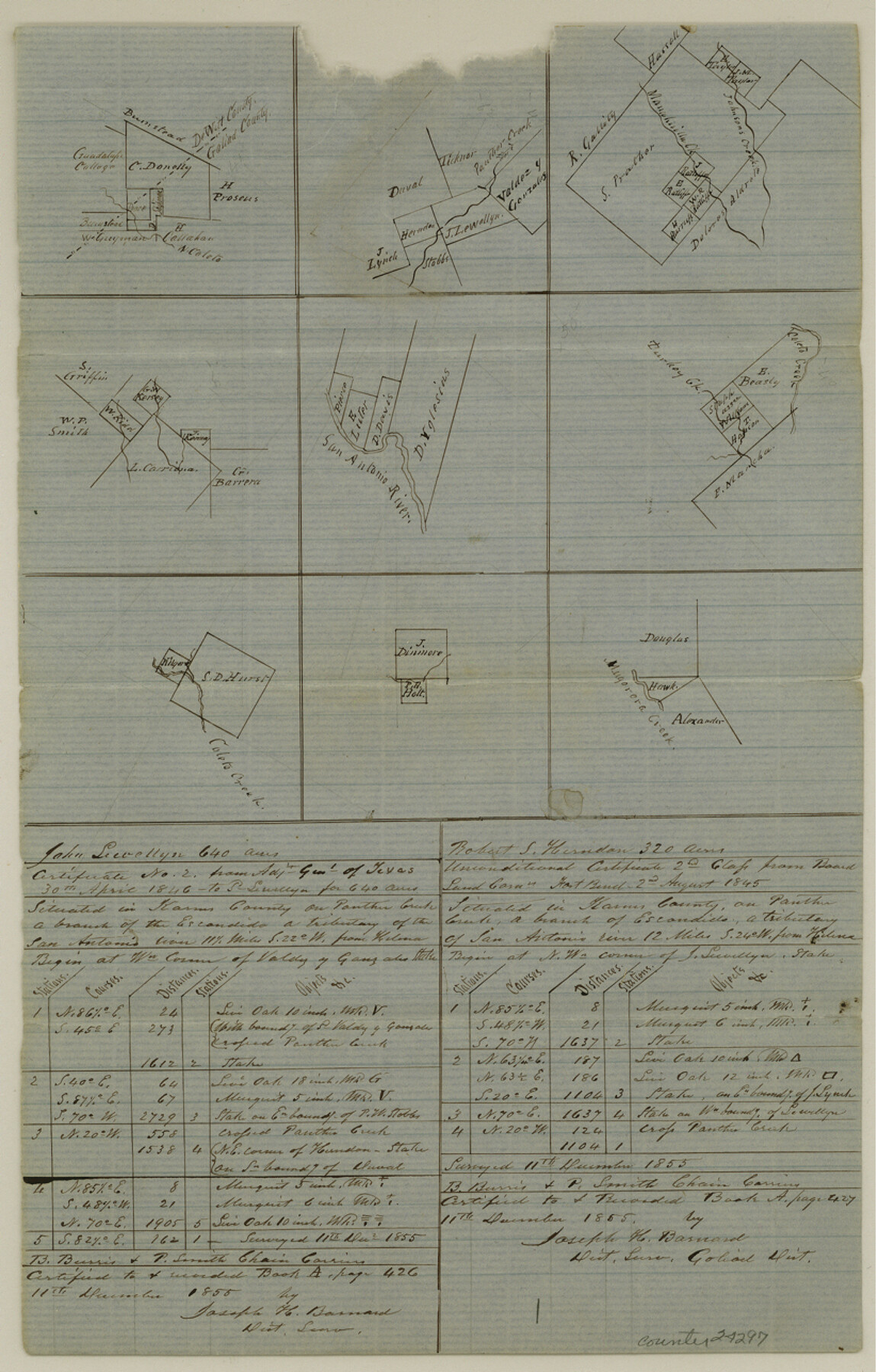 24297, Goliad County Sketch File 24, General Map Collection