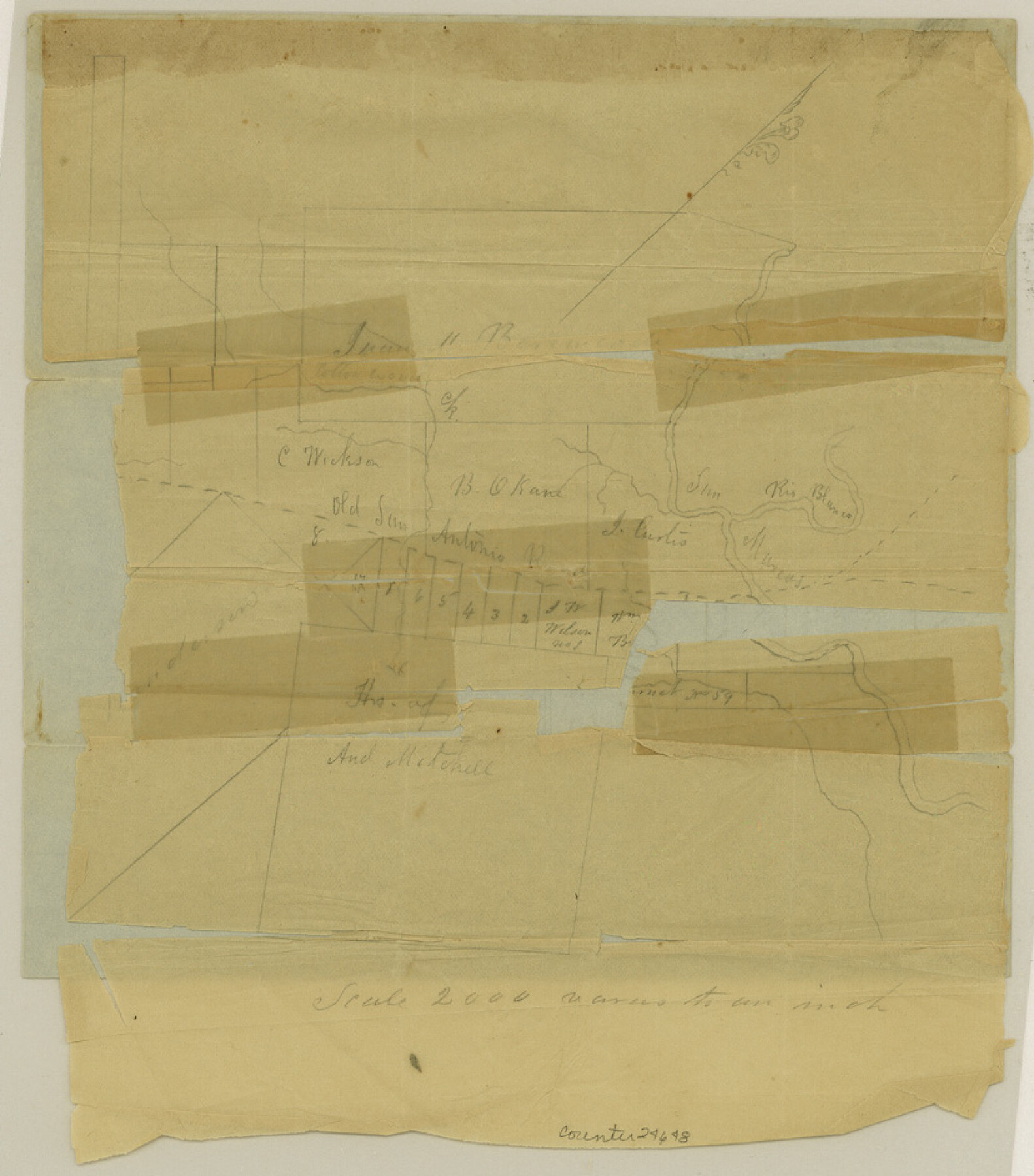 24648, Guadalupe County Sketch File 2, General Map Collection