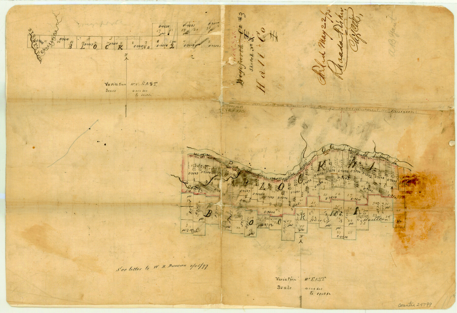 24799, Hall County Sketch File 3, General Map Collection