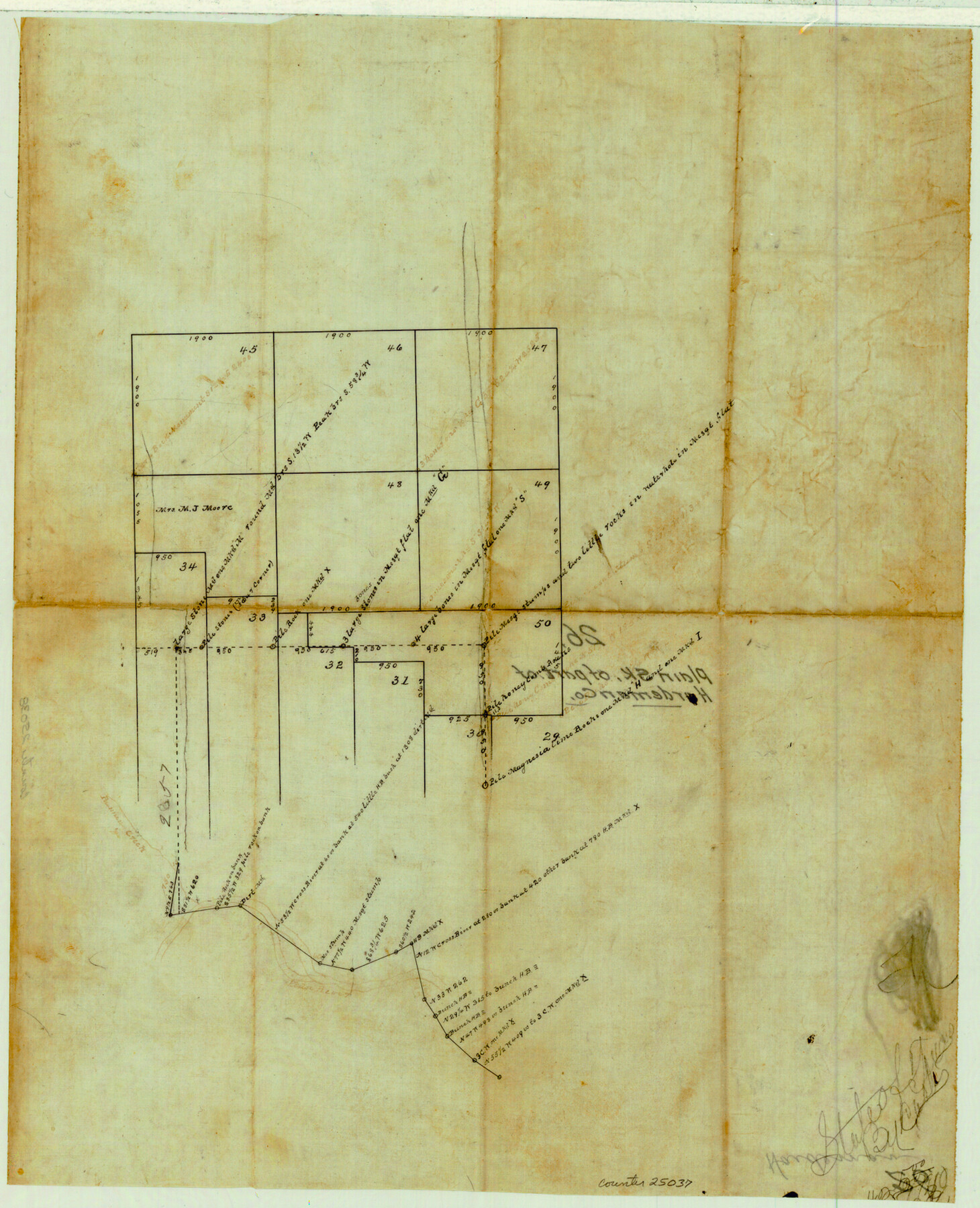 25037, Hardeman County Sketch File 26, General Map Collection